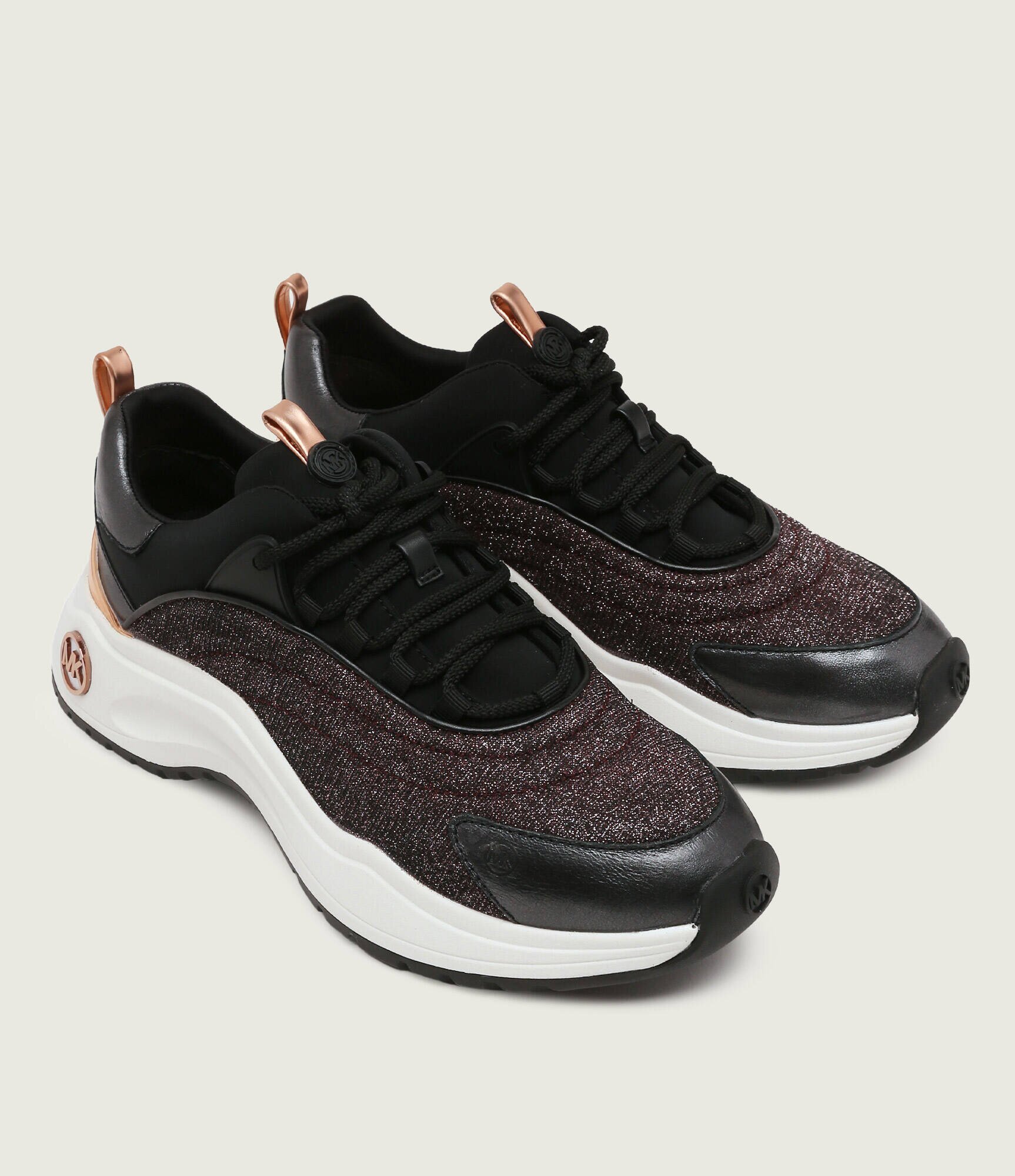 Michael Kors Sneakers Dara cu adaos de piele