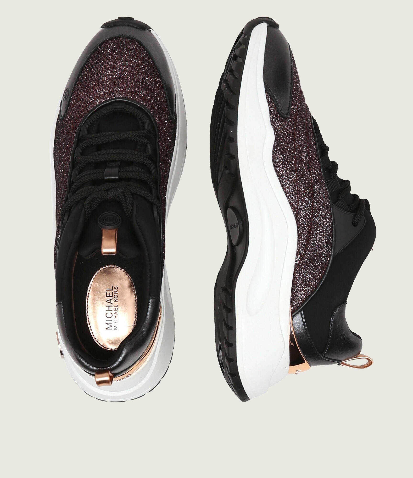 Michael Kors Sneakers Dara cu adaos de piele