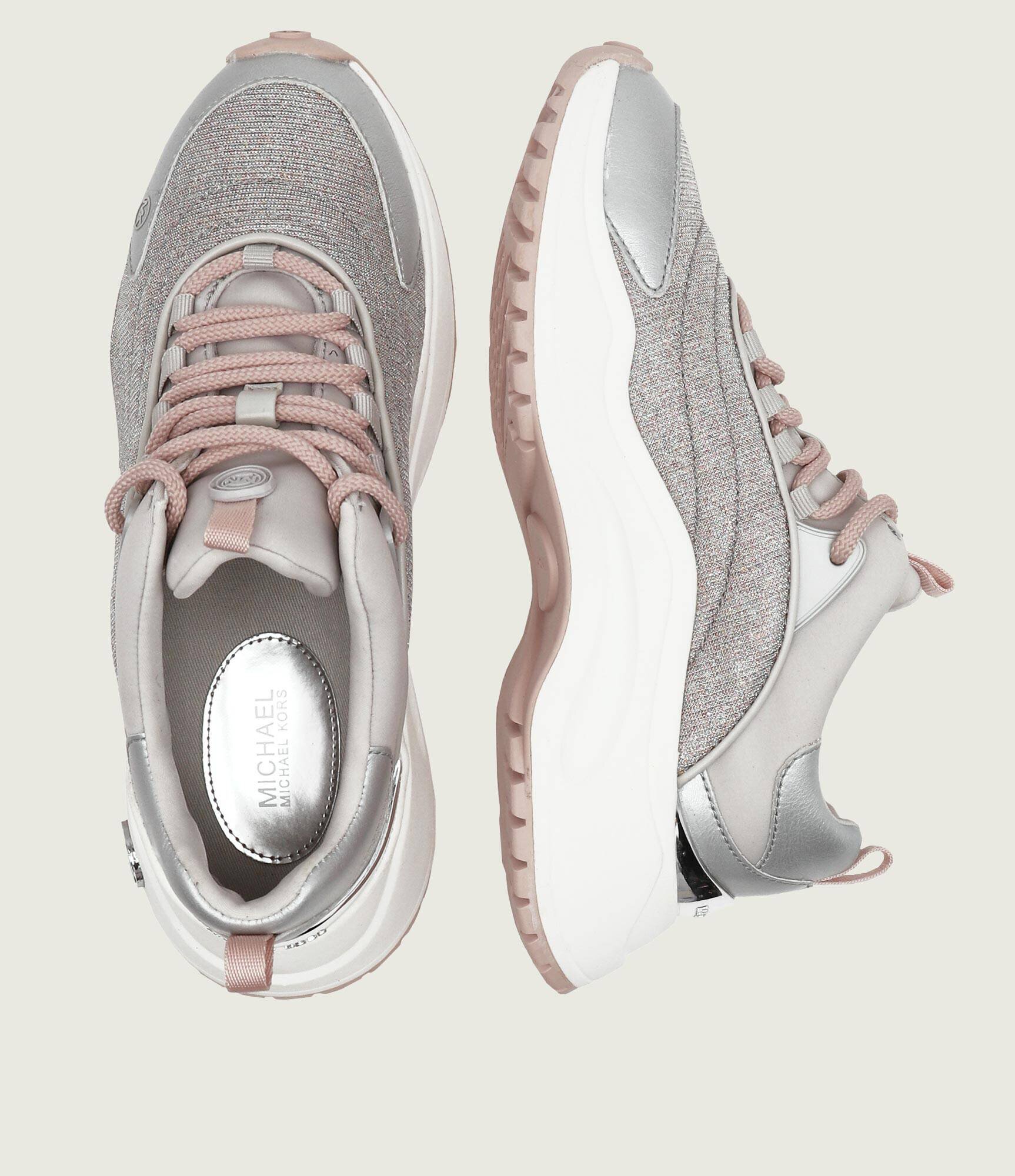 Michael Kors Sneakers Dara cu adaos de piele