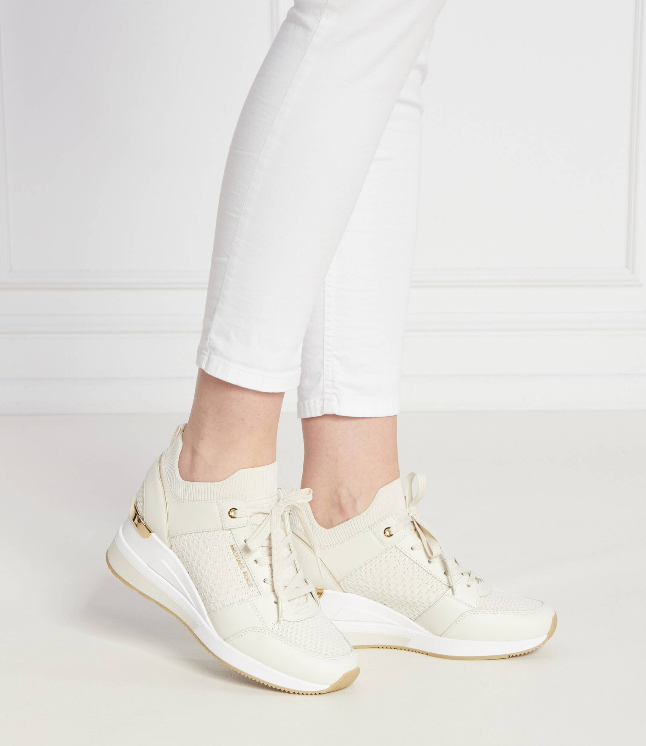 Michael Kors Sneakers Georgie cu adaos de piele