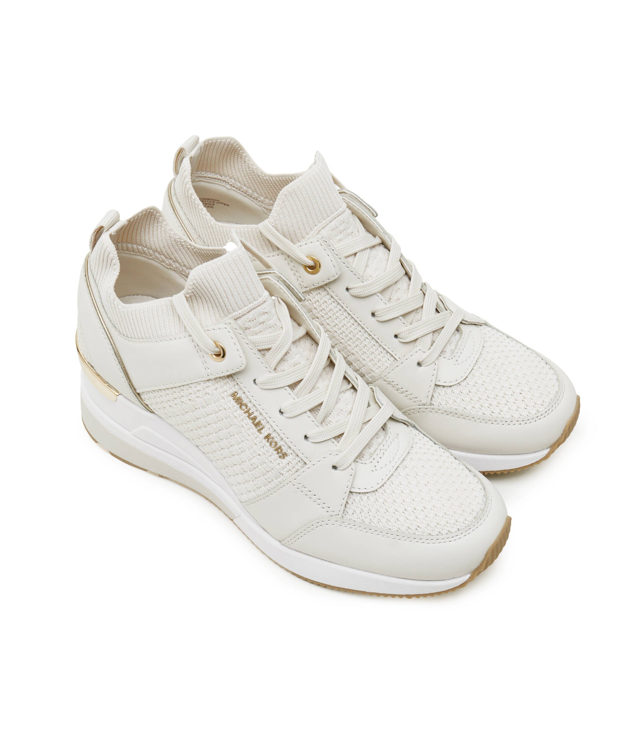 Michael Kors Sneakers Georgie cu adaos de piele
