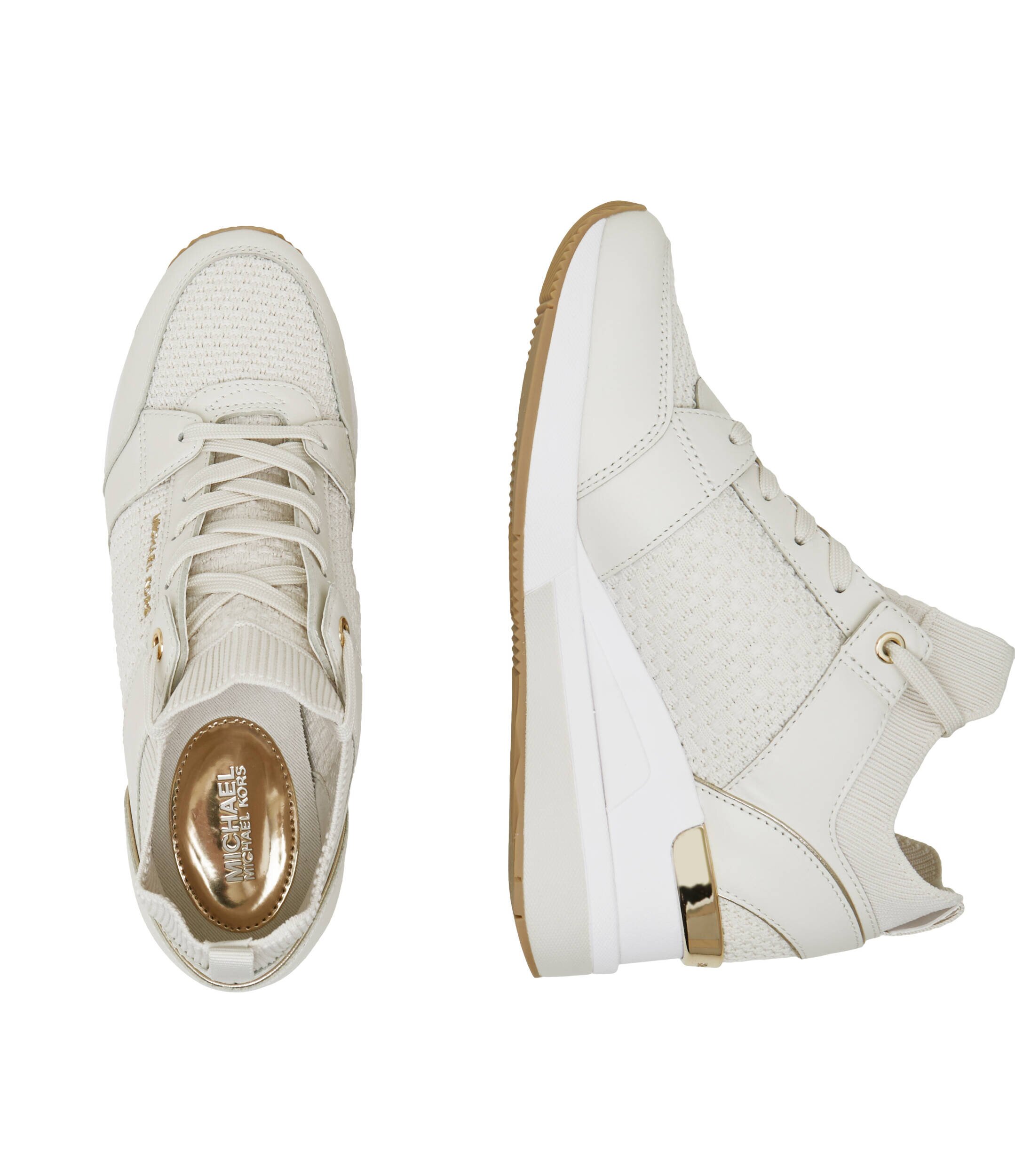 Michael Kors Sneakers Georgie cu adaos de piele