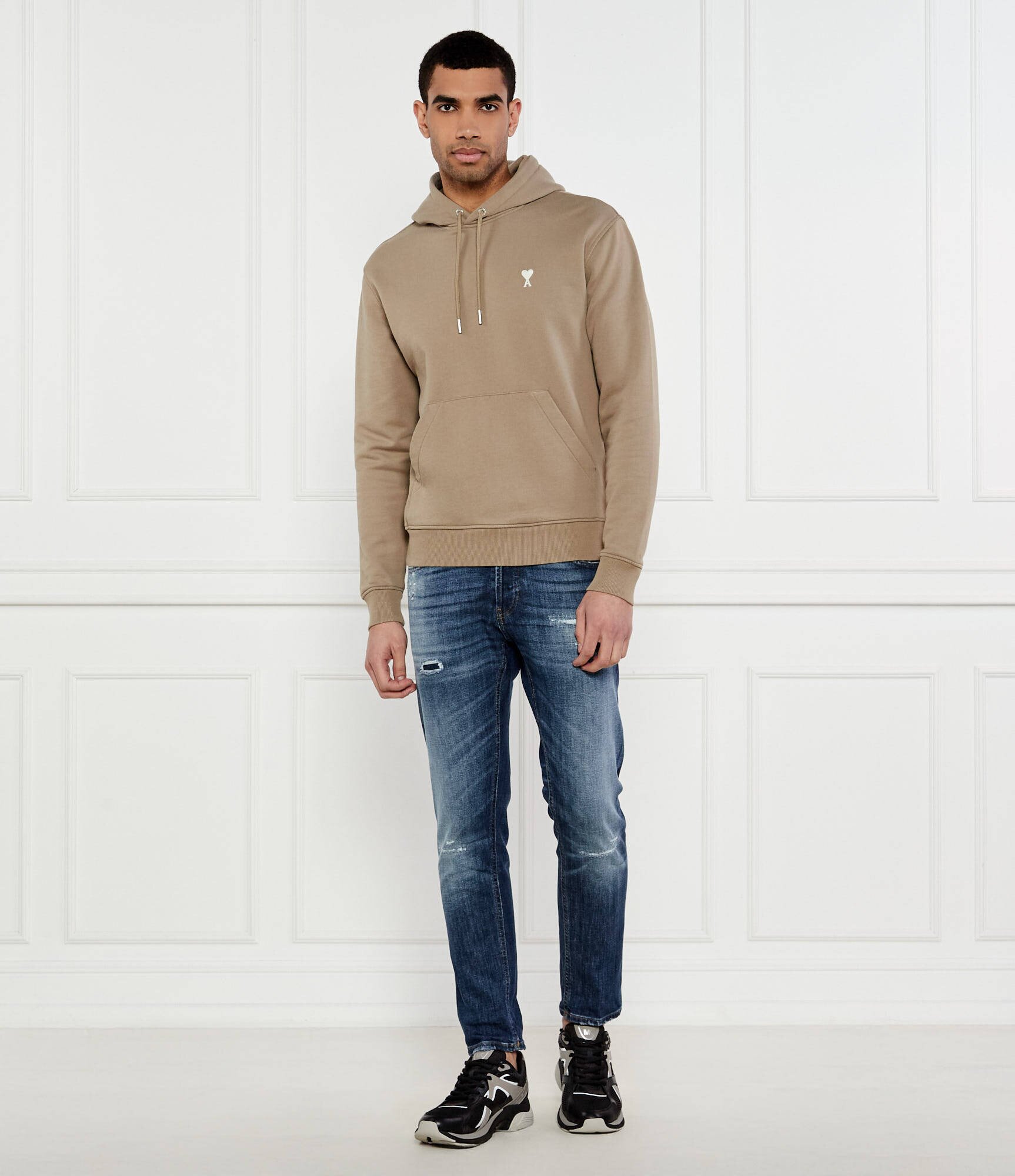 Michael Kors Sneakers Leo cu adaos de piele