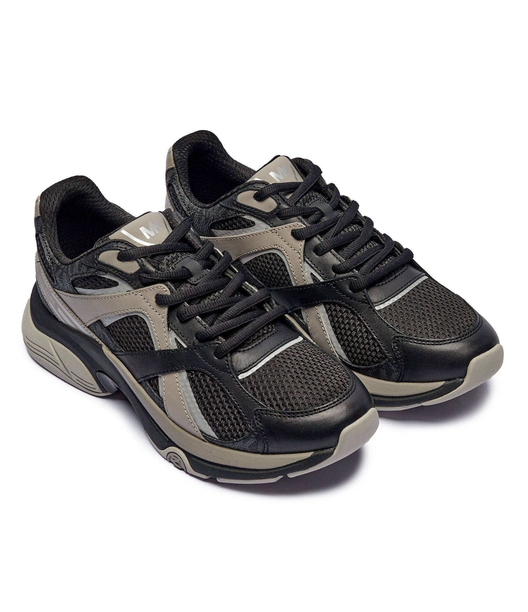 Michael Kors Sneakers Leo cu adaos de piele