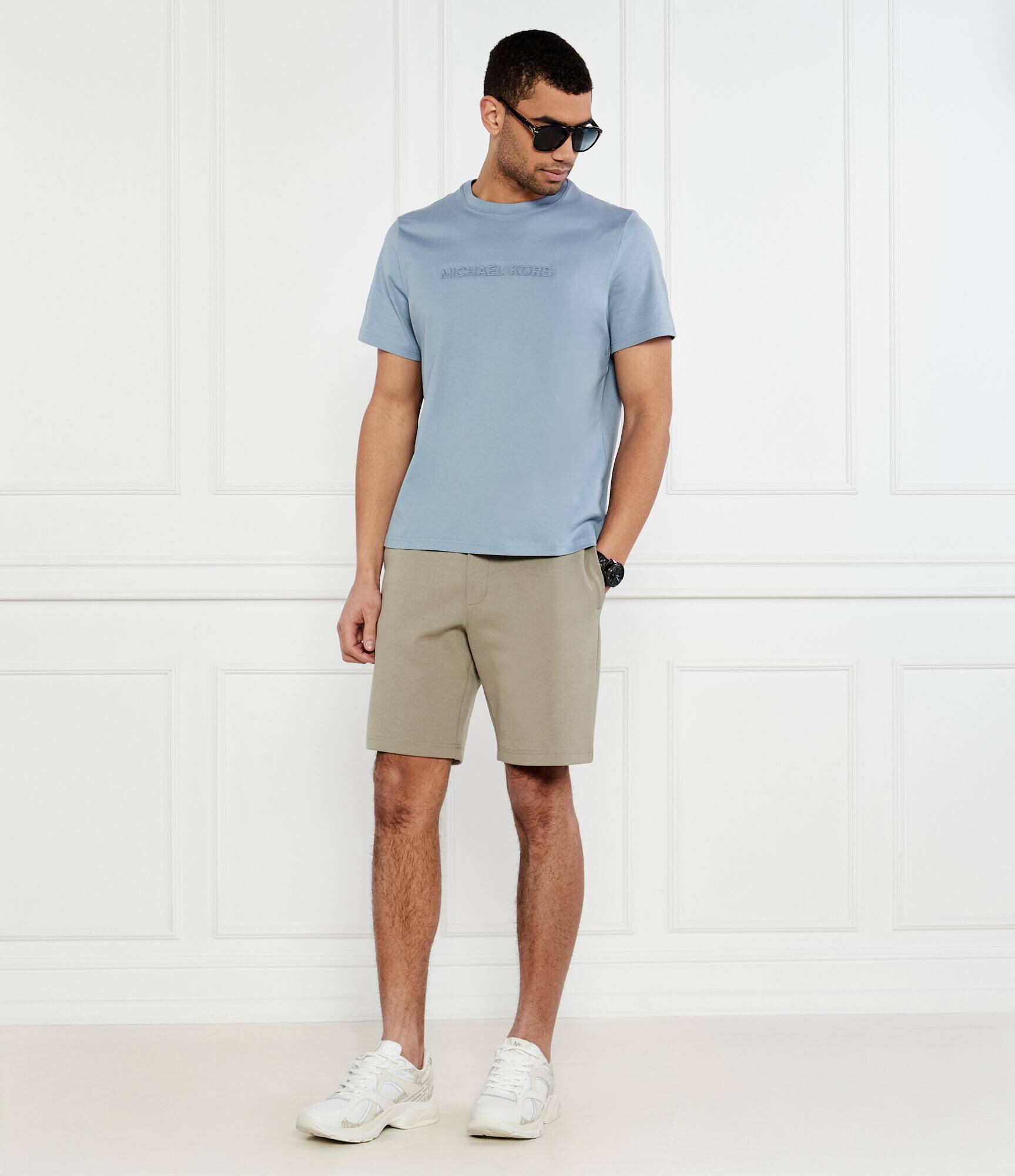 Michael Kors Sneakers LEO cu adaos de piele