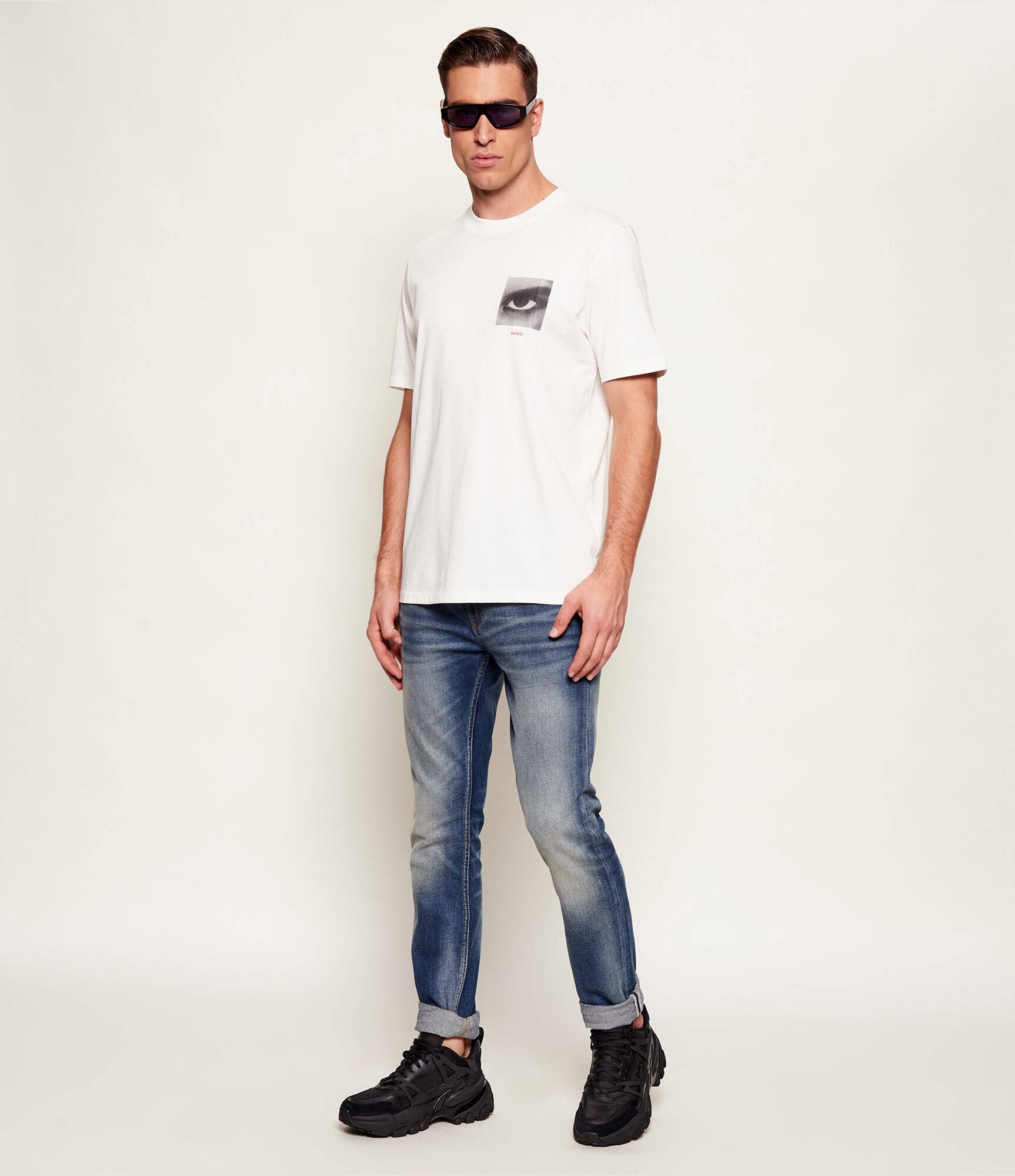 Michael Kors Sneakers NICK cu adaos de piele