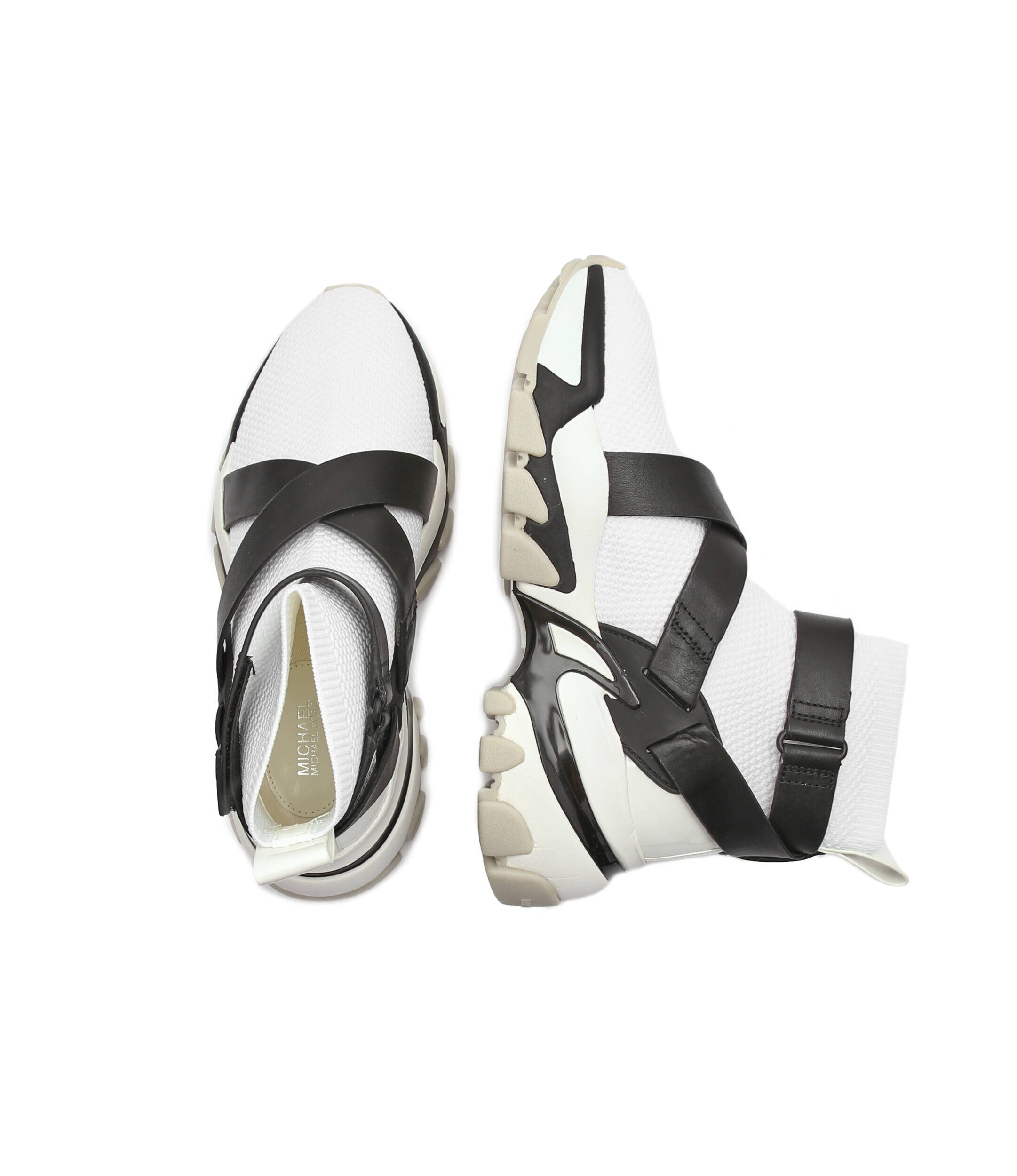 Michael Kors Sneakers Nick Strap cu adaos de piele