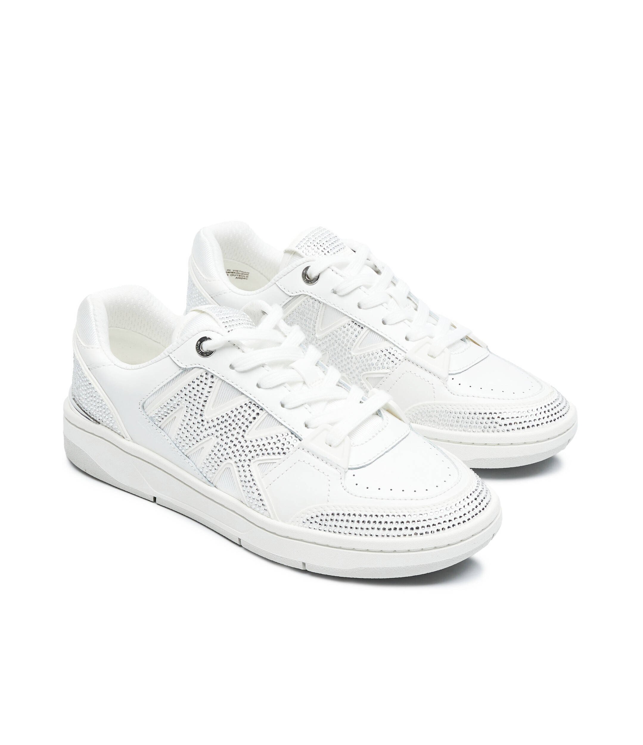 Michael Kors Sneakers Rebel cu adaos de piele