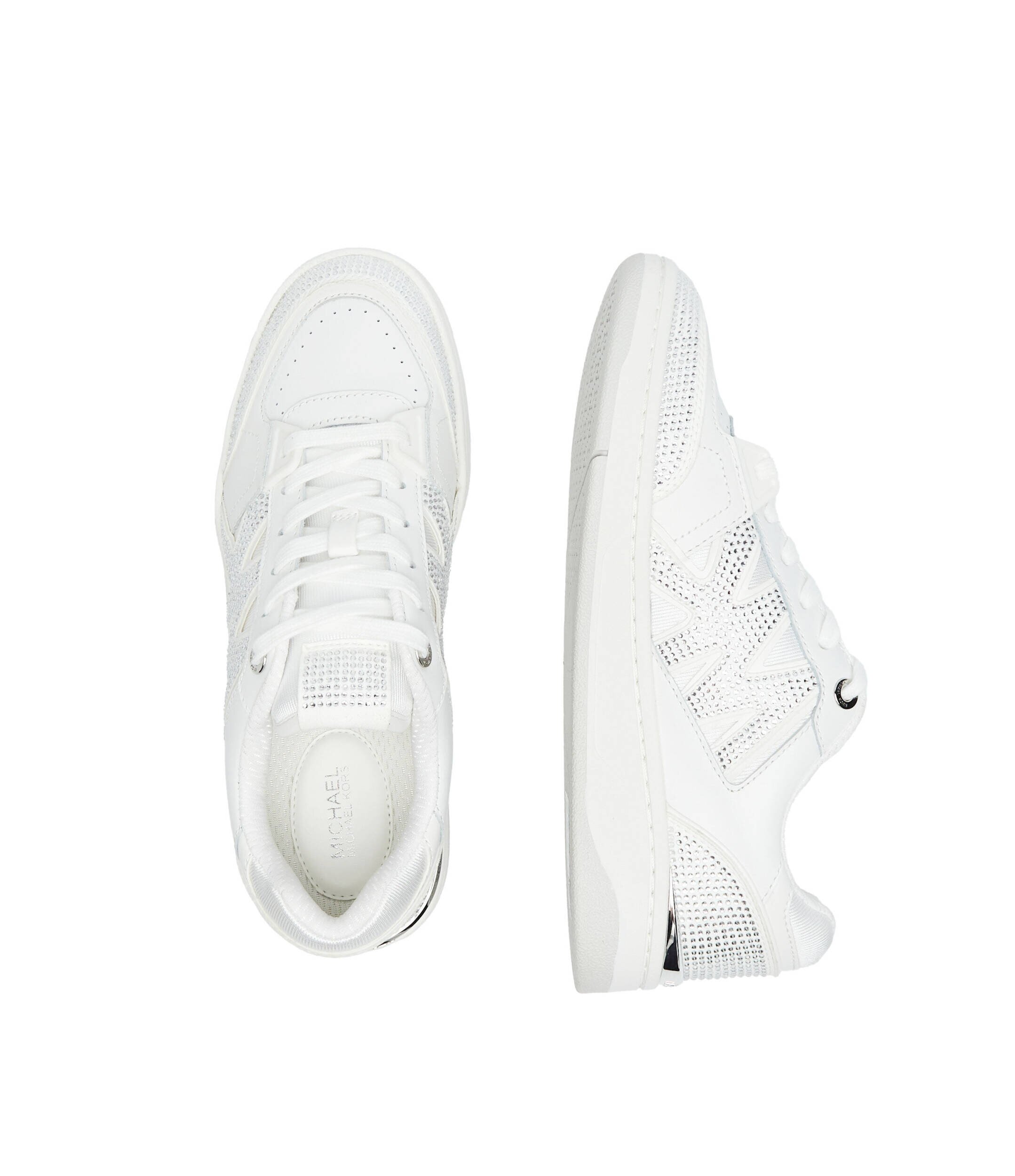 Michael Kors Sneakers Rebel cu adaos de piele