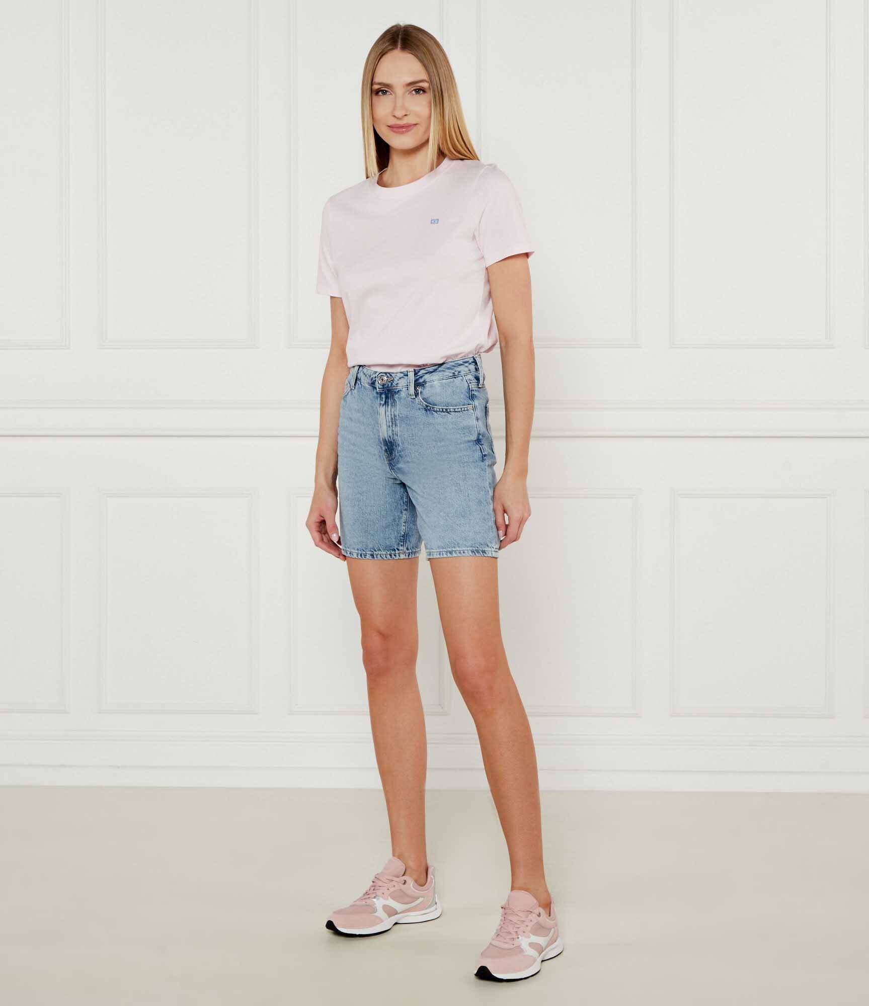 Michael Kors Sneakers Riley cu adaos de piele