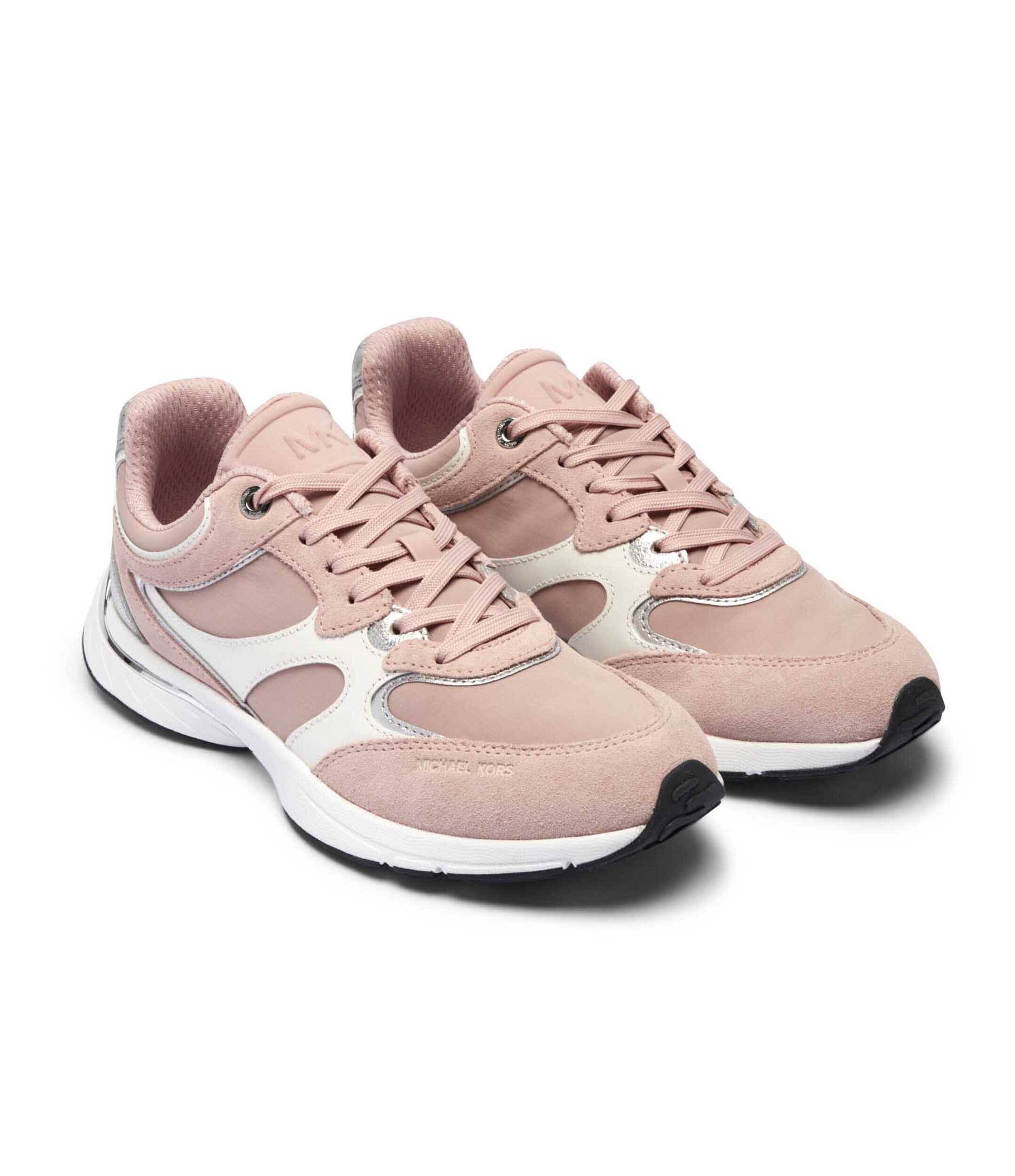 Michael Kors Sneakers Riley cu adaos de piele