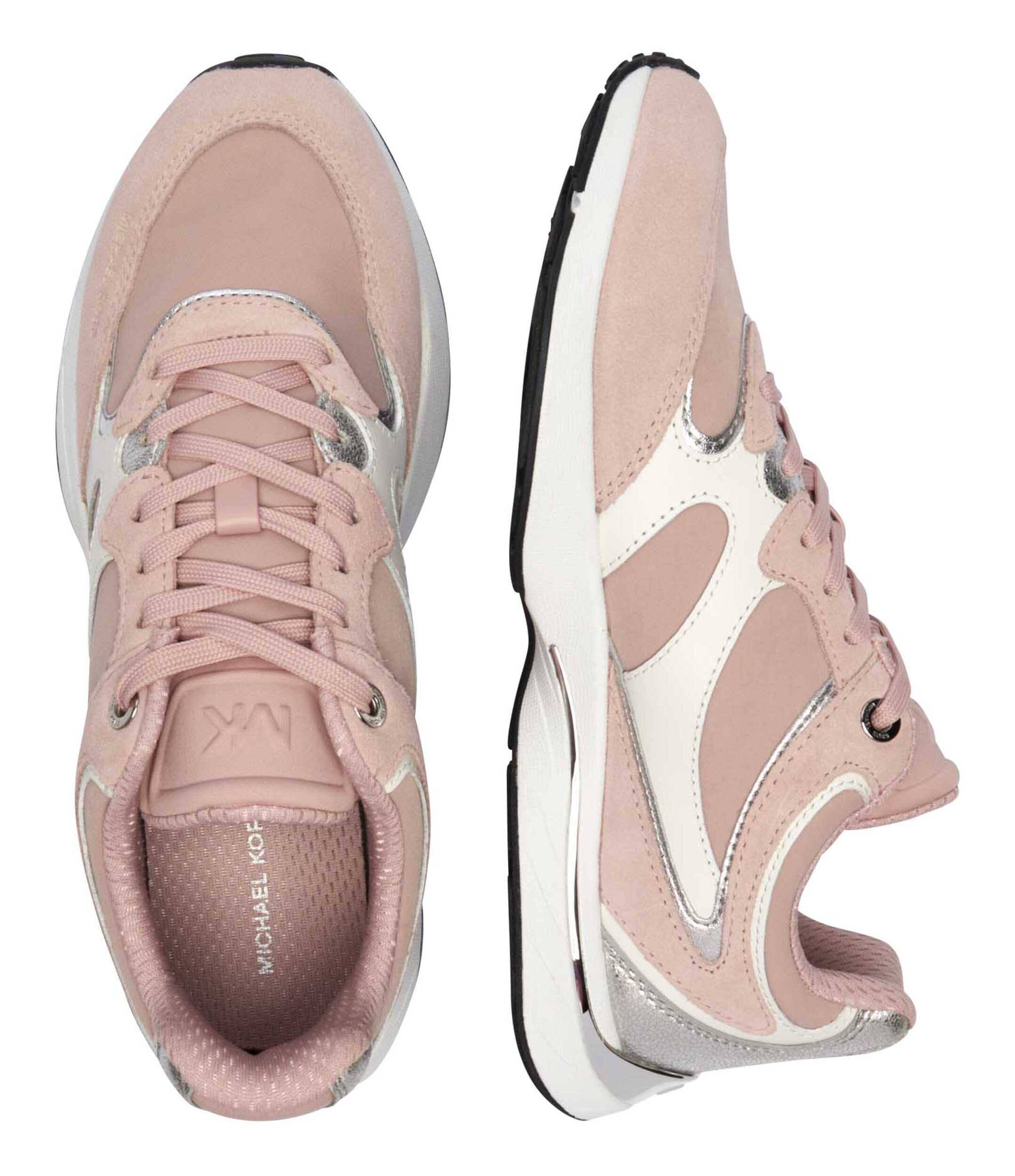 Michael Kors Sneakers Riley cu adaos de piele