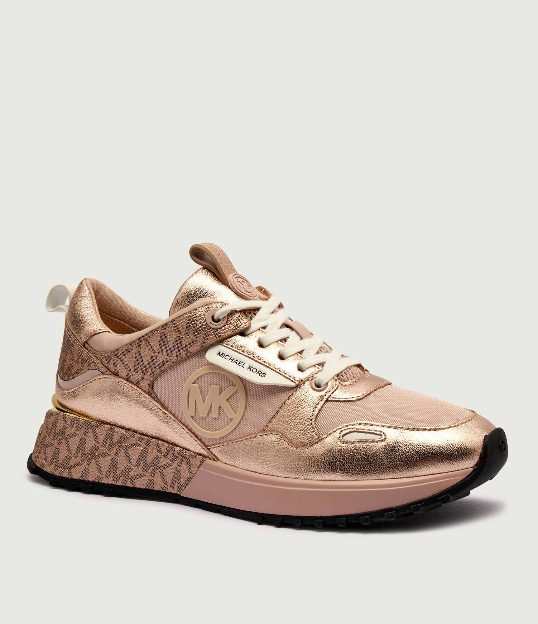 Michael Kors Sneakers Theo cu adaos de piele