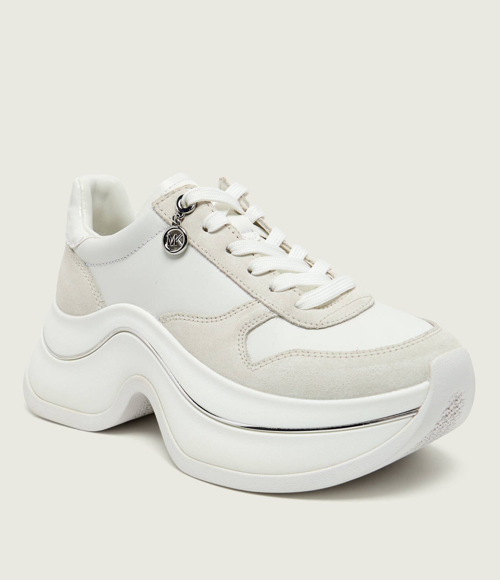Michael Kors Teniși din piele Arla | piele întoarsă