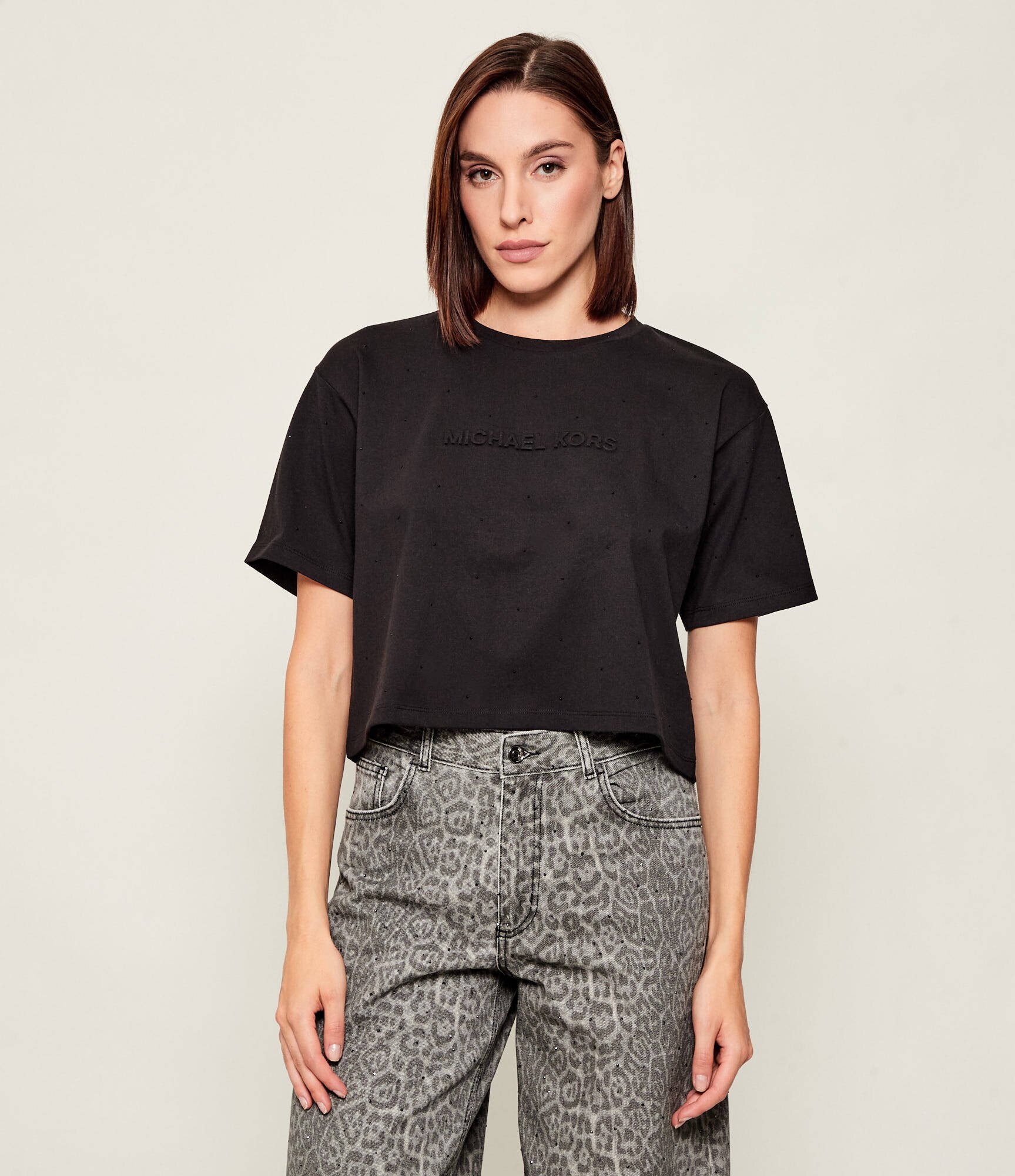 Michael Kors Tricou | Cropped Fit