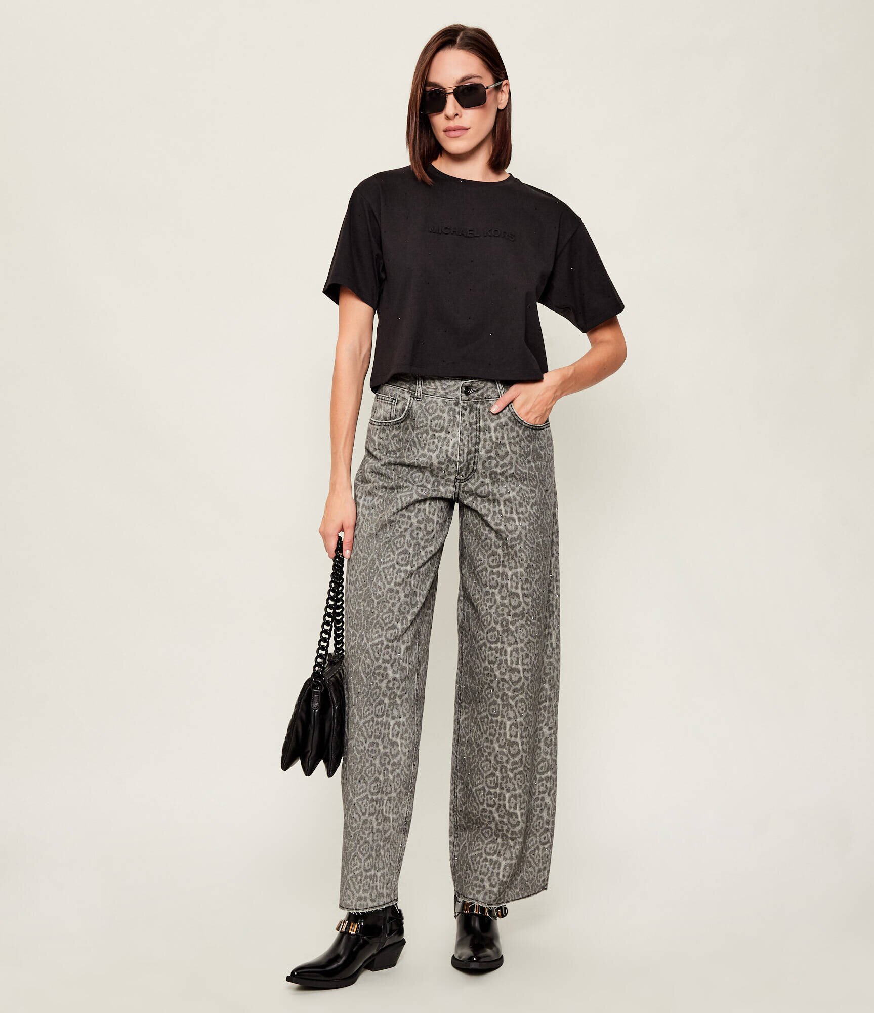 Michael Kors Tricou | Cropped Fit