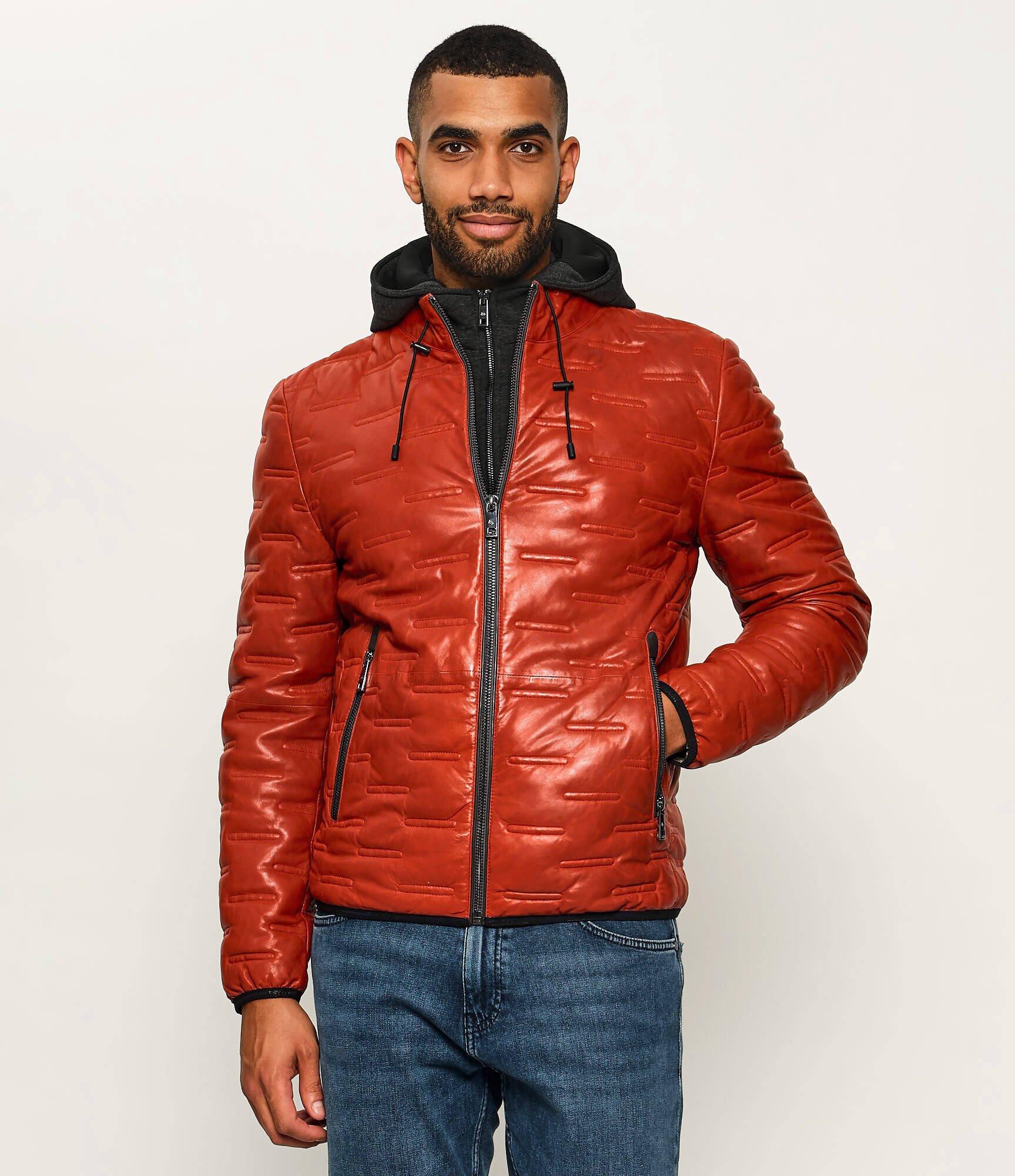 Milestone Geacă de piele MSAlonso | regular fit