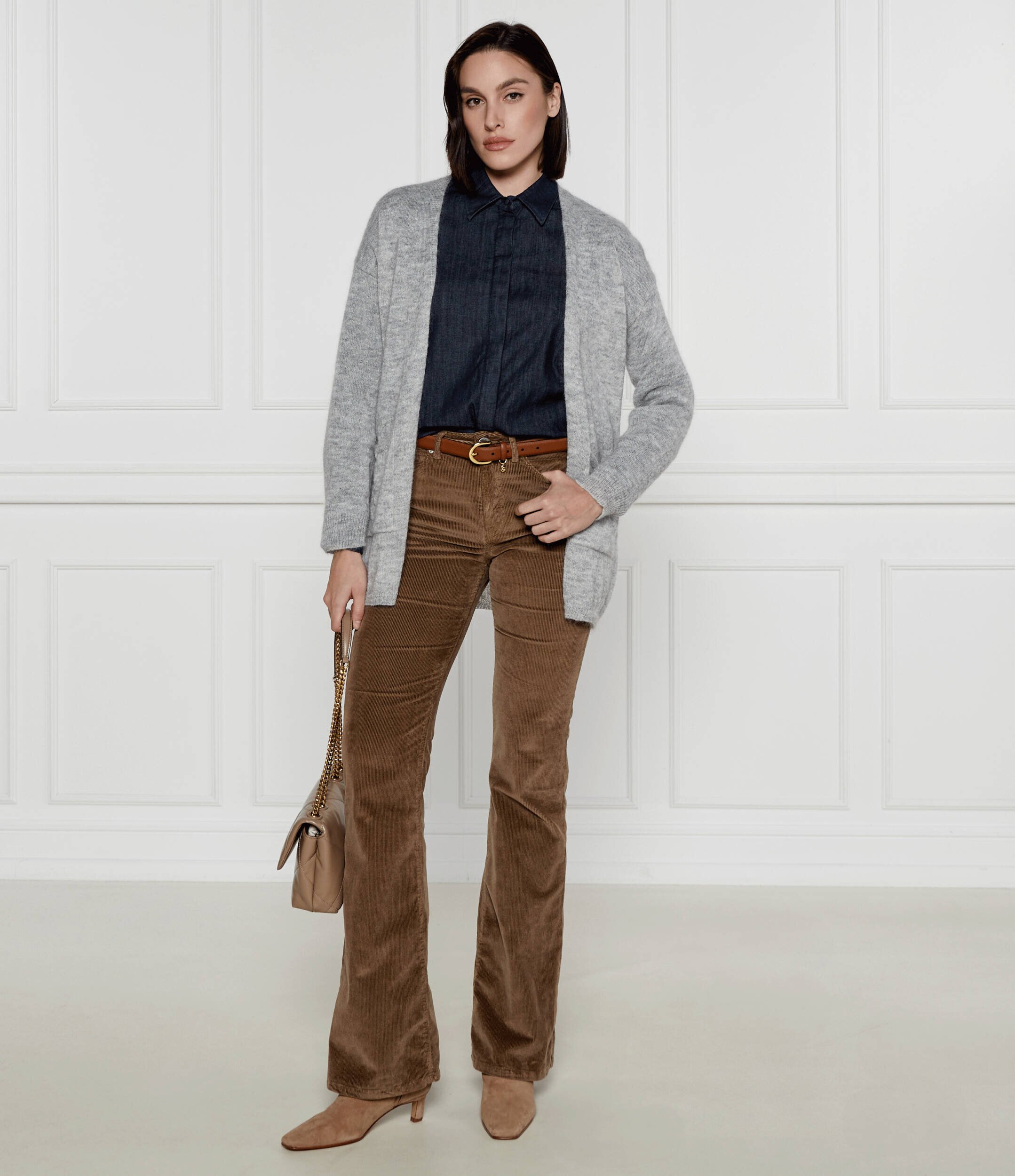 MM Cardigan TENENTE | regular fit cu adaos de lână