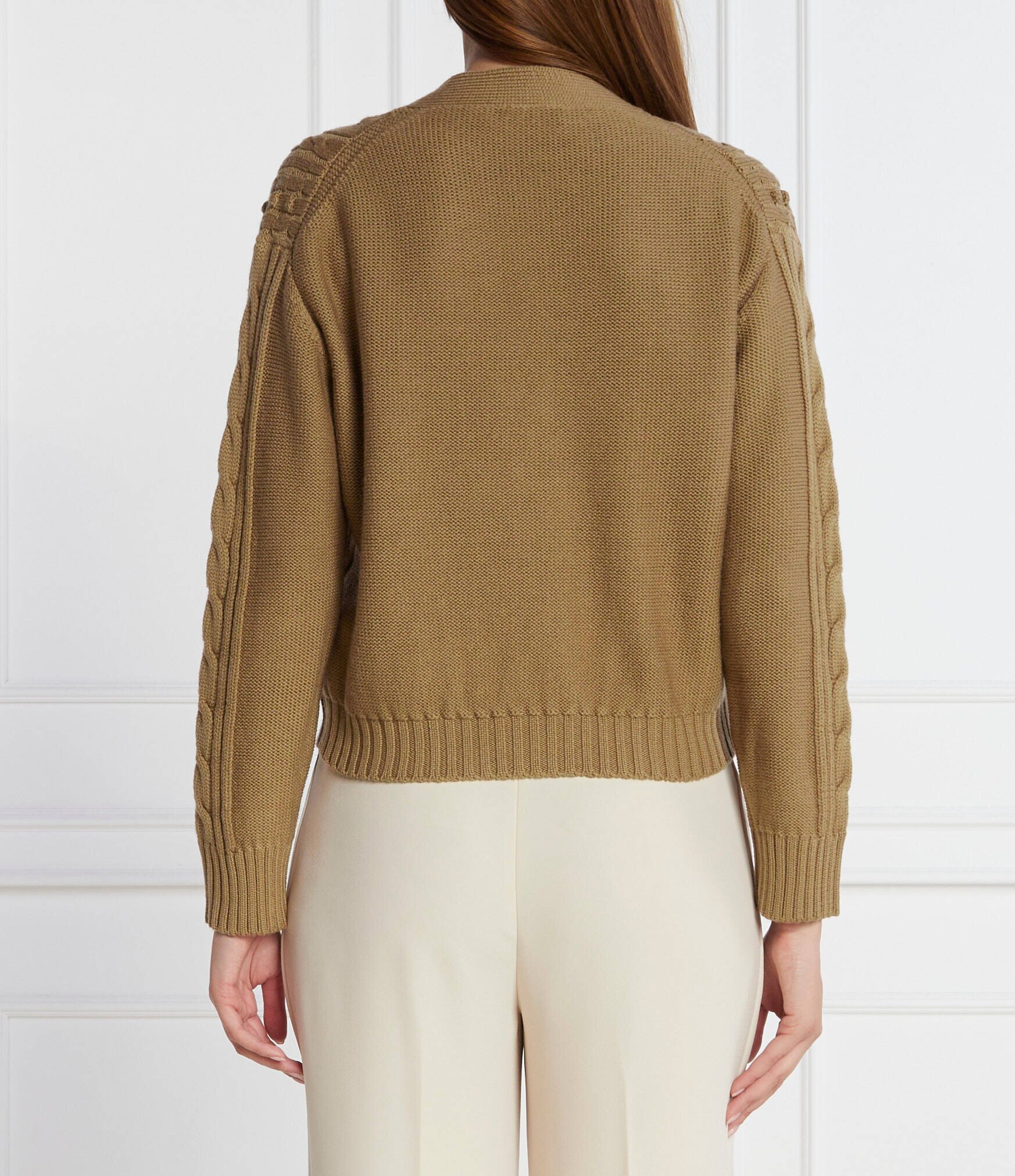 MM De lână cardigan | Regular Fit