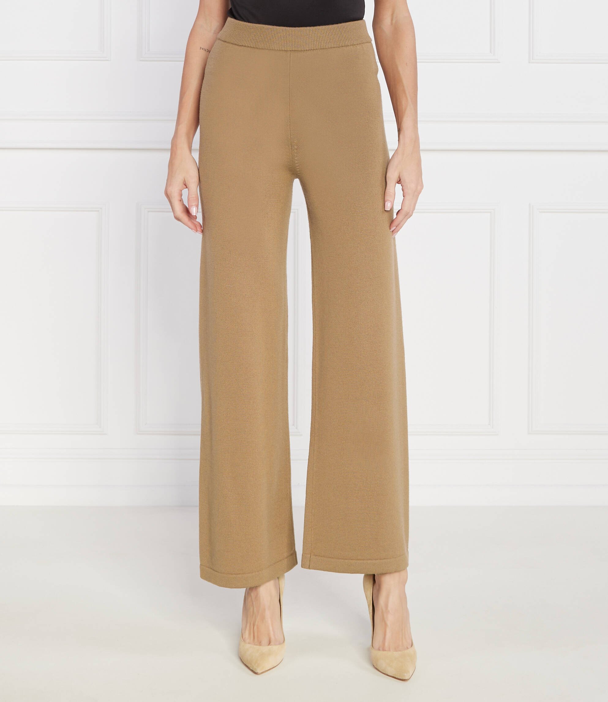 MM De lână pantaloni VISONE | regular fit