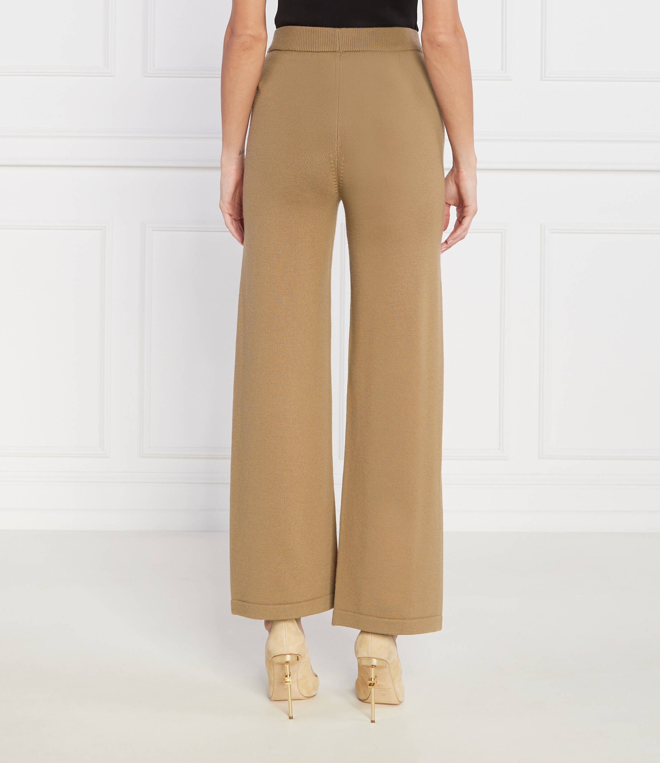 MM De lână pantaloni VISONE | regular fit