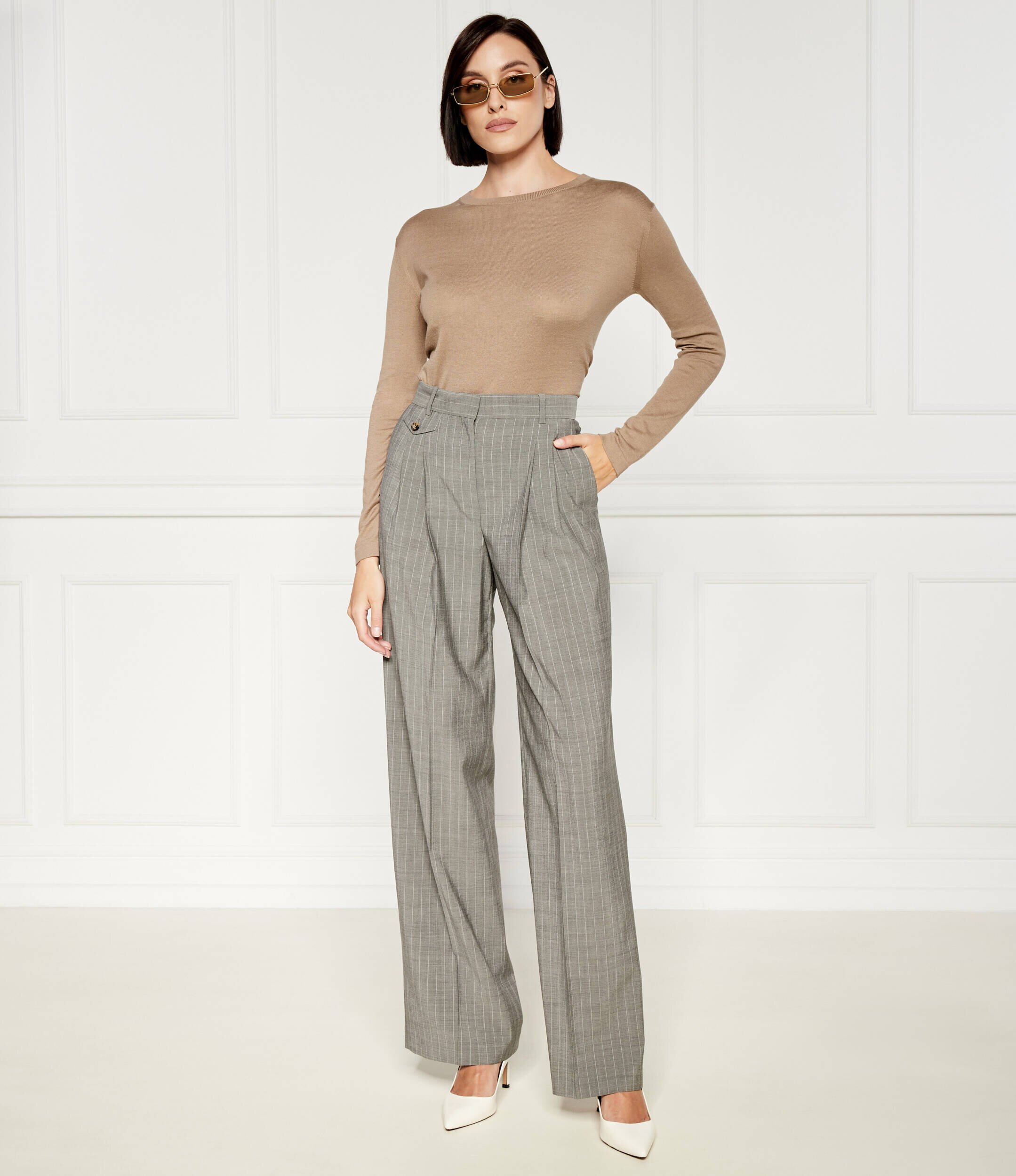 MM De mătase pulover | Regular Fit