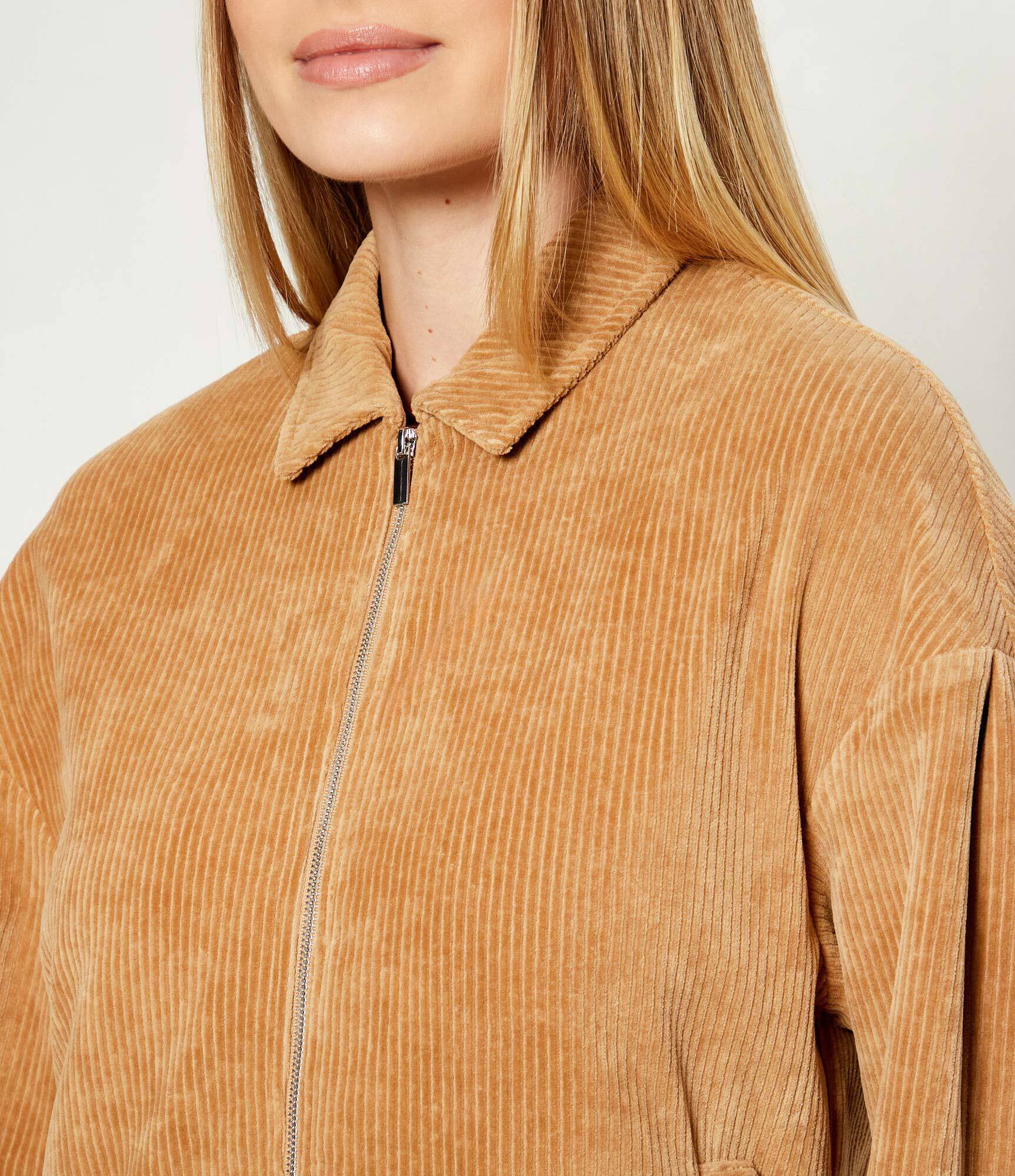 MM Geacă Damara | Relaxed fit | catifea reiată