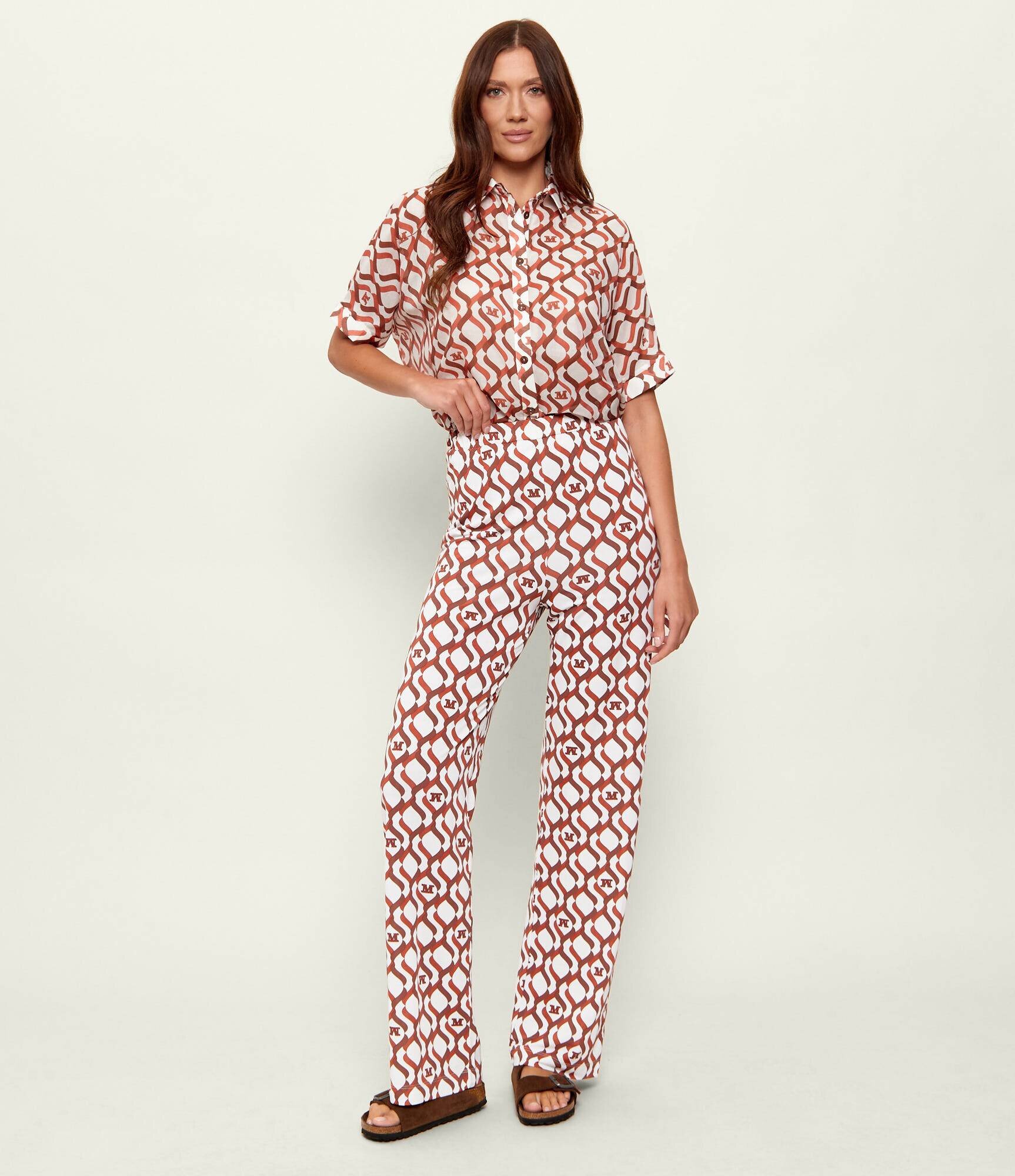 MM Pantaloni Bchabate | Straight fit