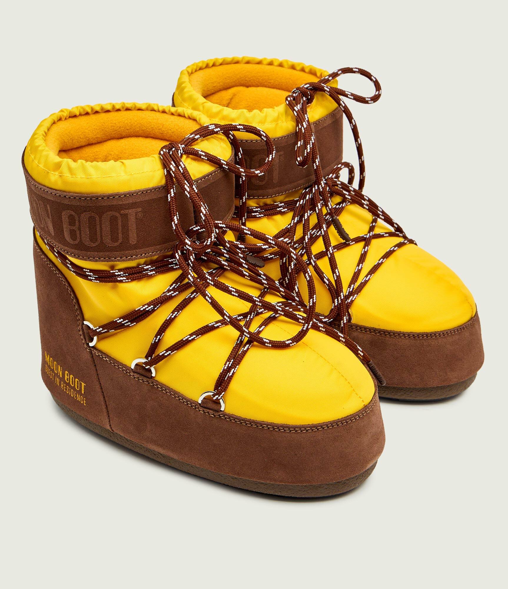 Moon Boot Bocanci ICON LOW NYLON | X Guest in Residence | piele întoarsă
