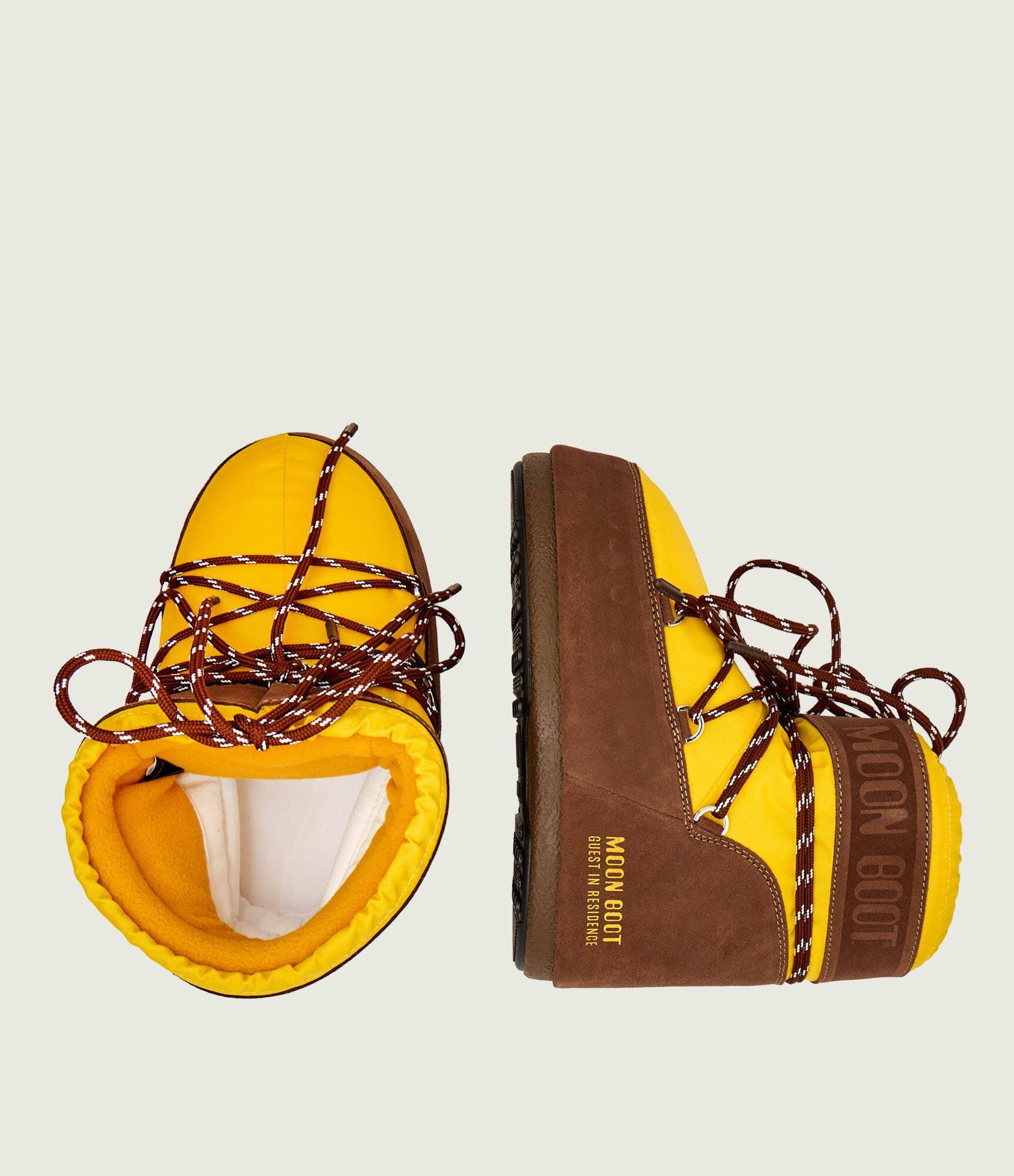 Moon Boot Bocanci ICON LOW NYLON | X Guest in Residence | piele întoarsă