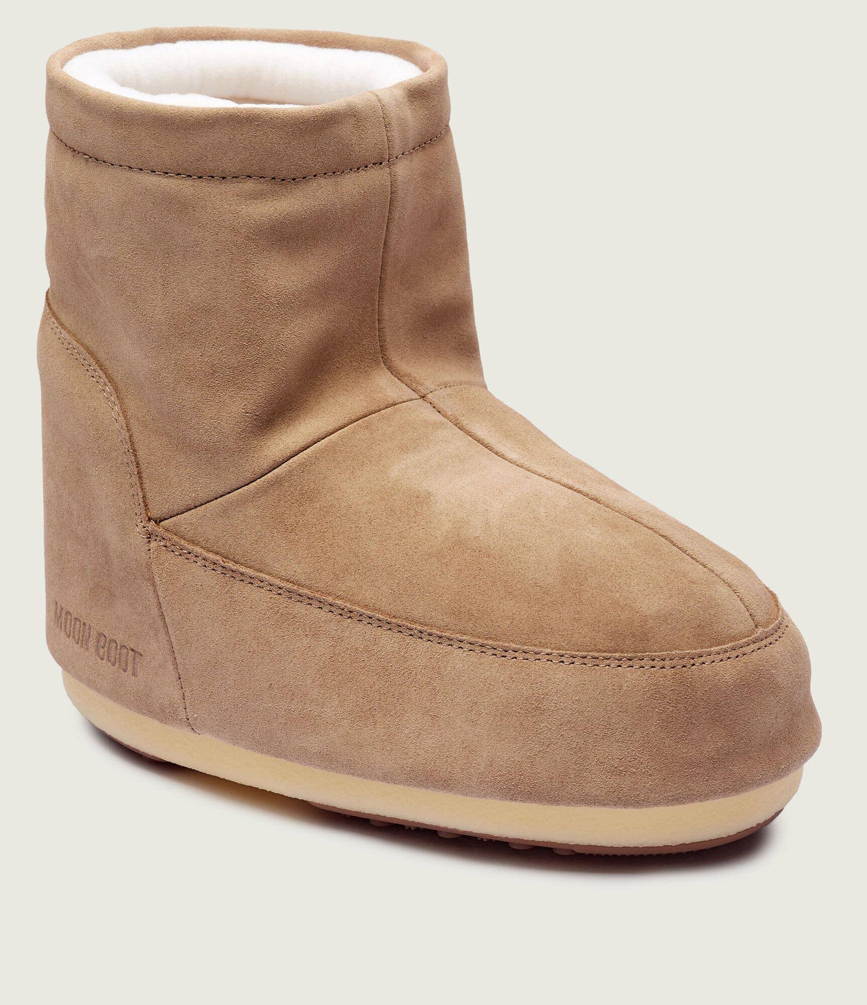 Moon Boot Bocanci ICON LOW | piele întoarsă