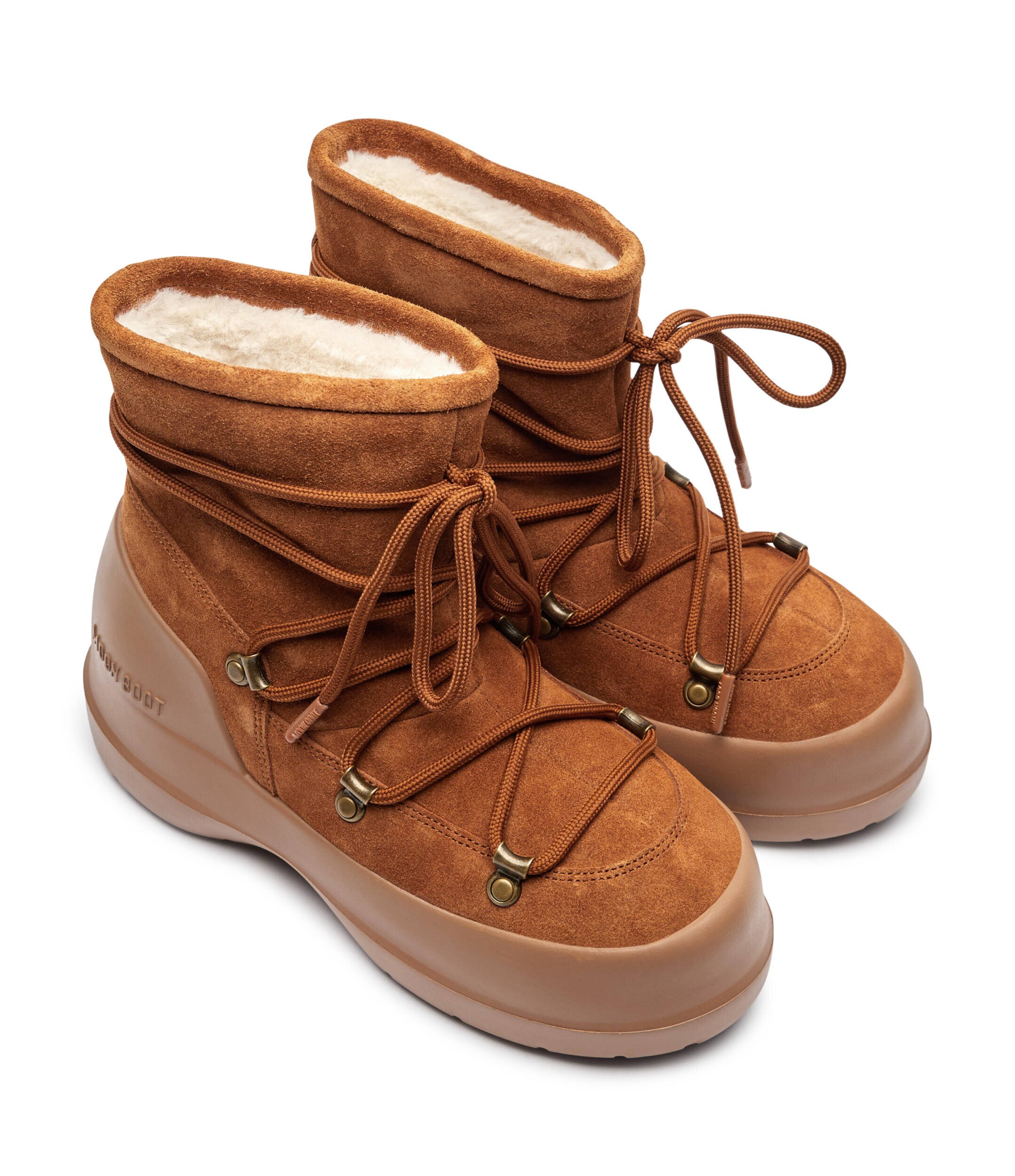 Moon Boot Bocanci Luna | piele întoarsă