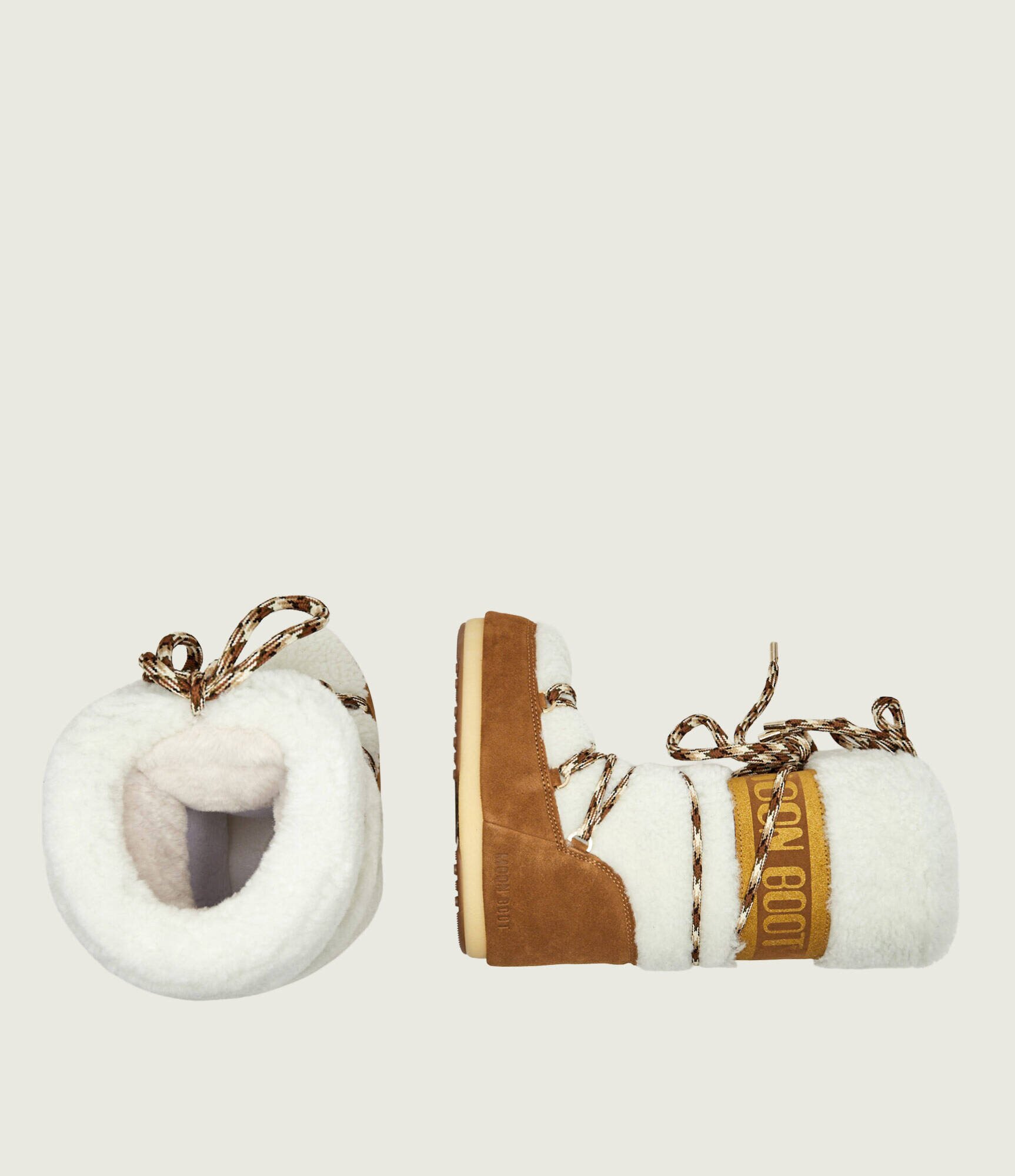 Moon Boot Bocanci MB Icon | piele întoarsă | shearling