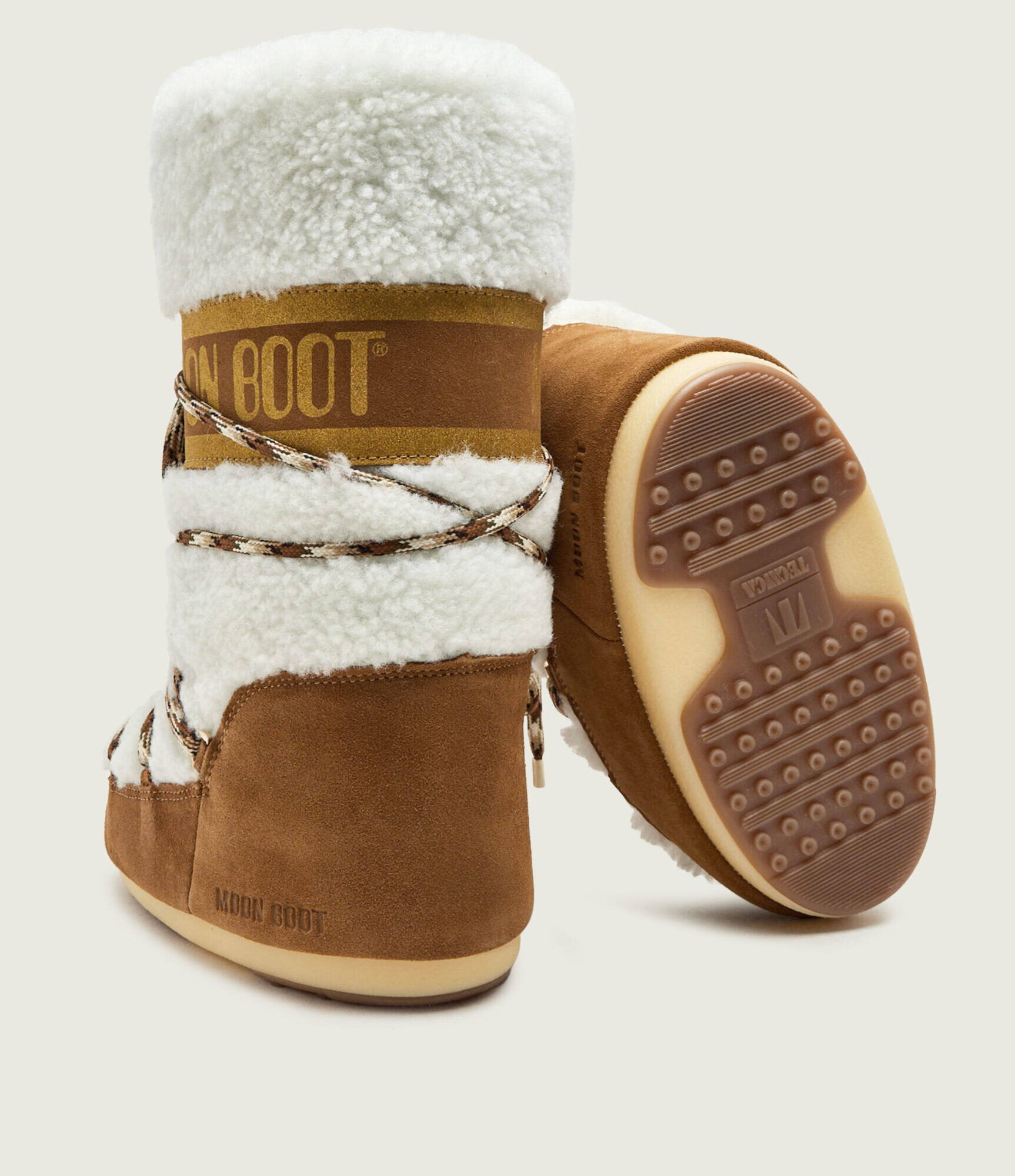 Moon Boot Bocanci MB Icon | piele întoarsă | shearling