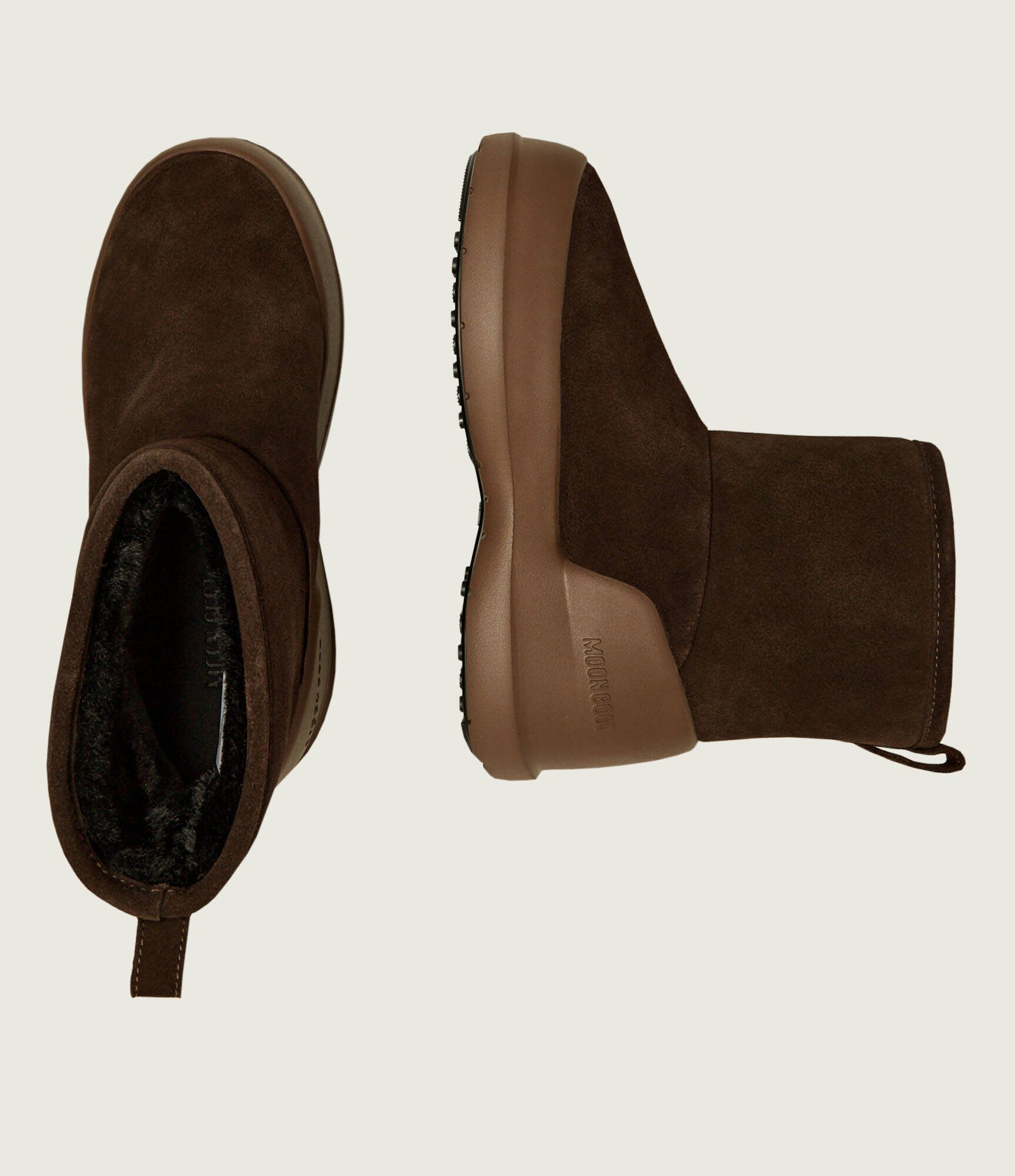 Moon Boot Bocanci MB Mezzaluna | piele întoarsă