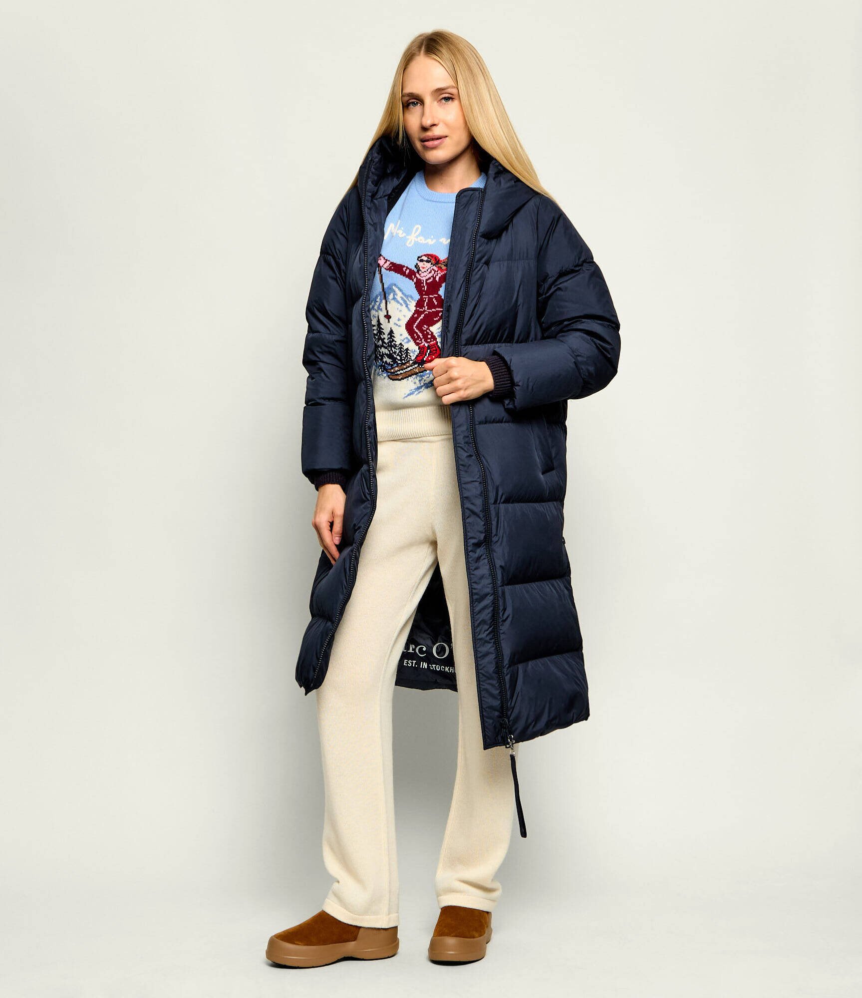 Moon Boot Bocanci MB Mezzaluna | piele întoarsă