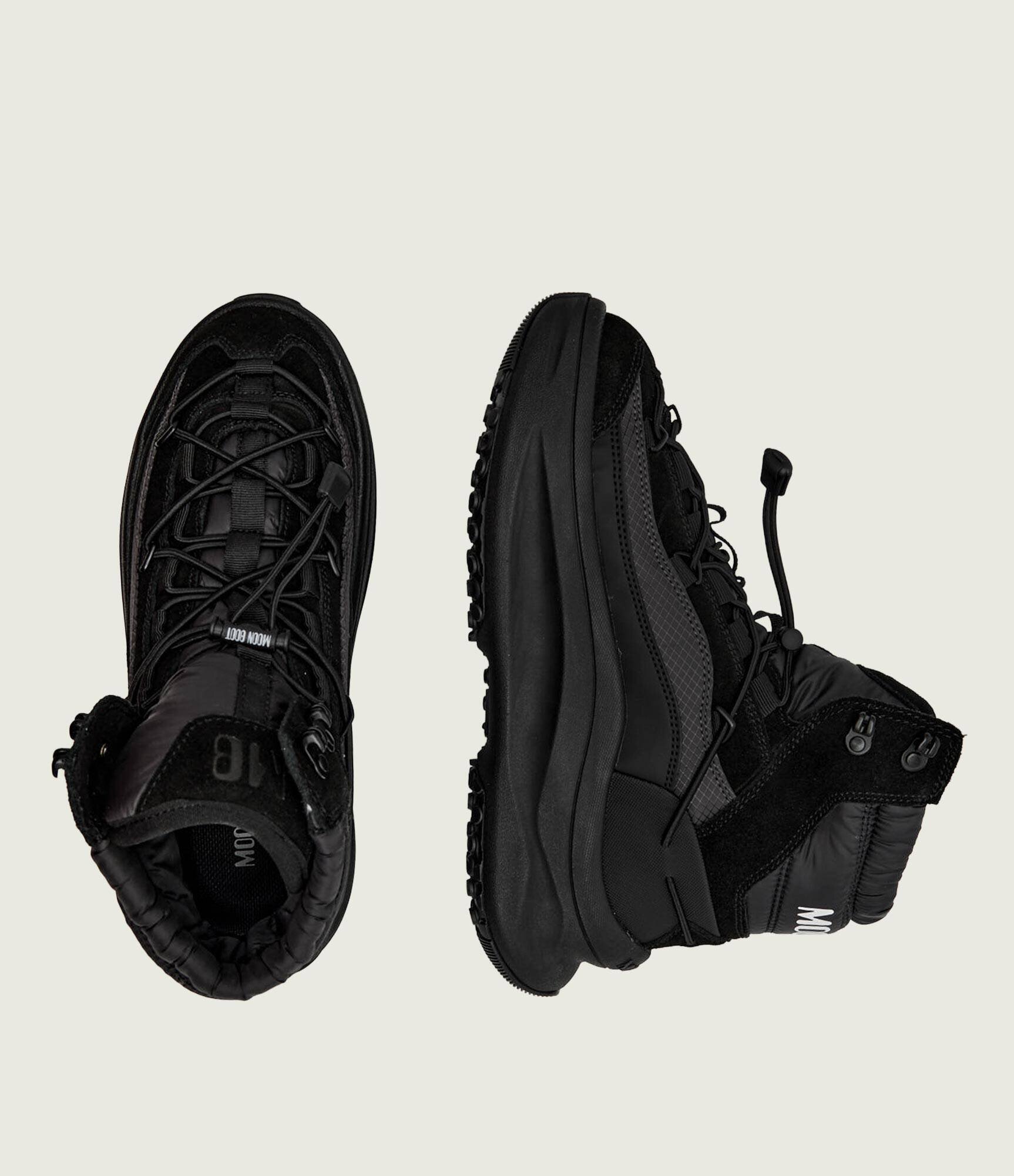 Moon Boot Bocanci MOON247 cu adaos de piele