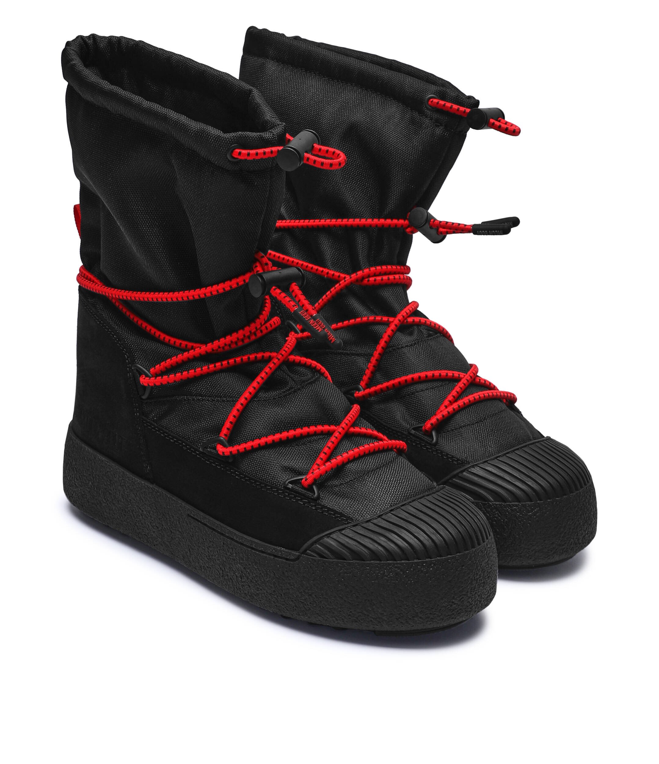 Moon Boot Bocanci MTRACK POLAR CORDY cu adaos de piele