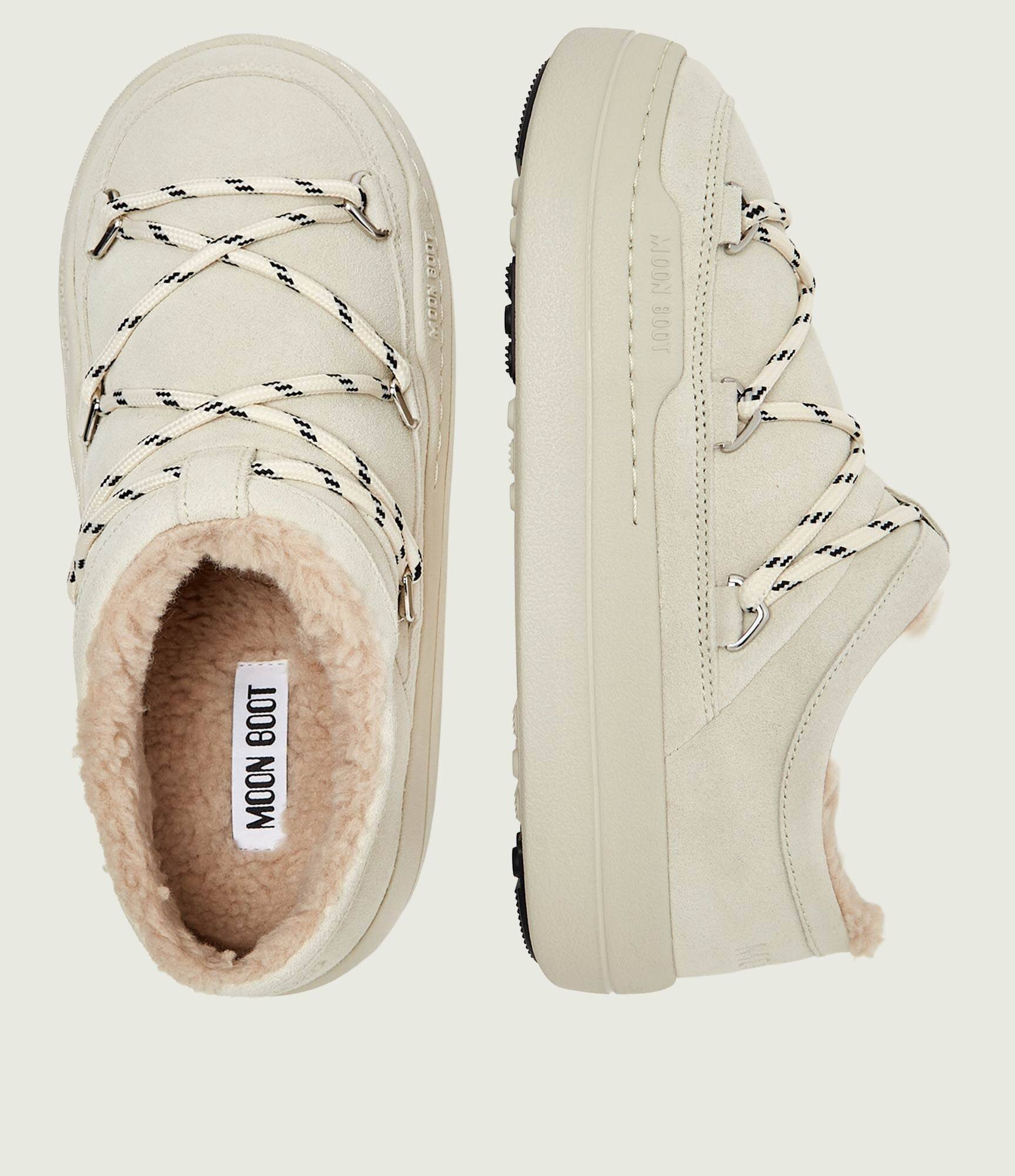 Moon Boot Bocanci PARK SLIPPER | piele întoarsă | shearling
