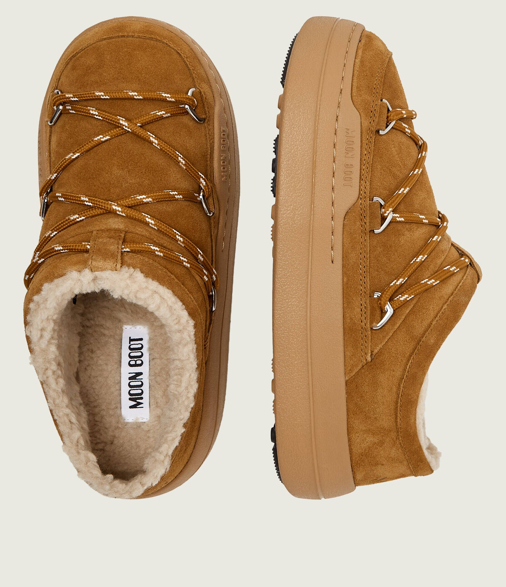 Moon Boot Bocanci PARK SLIPPER | piele întoarsă | shearling