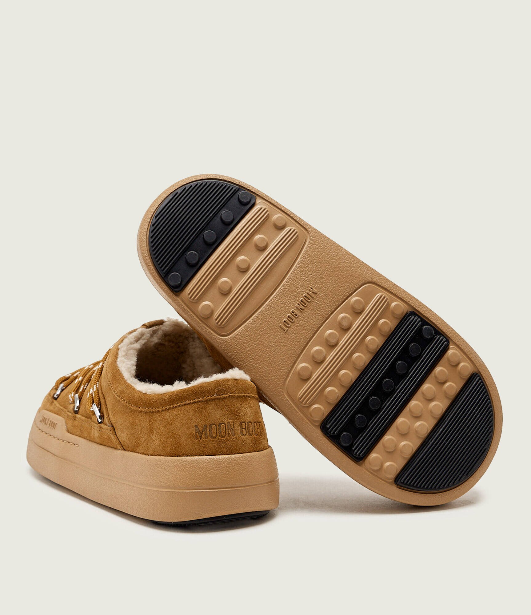 Moon Boot Bocanci PARK SLIPPER | piele întoarsă | shearling