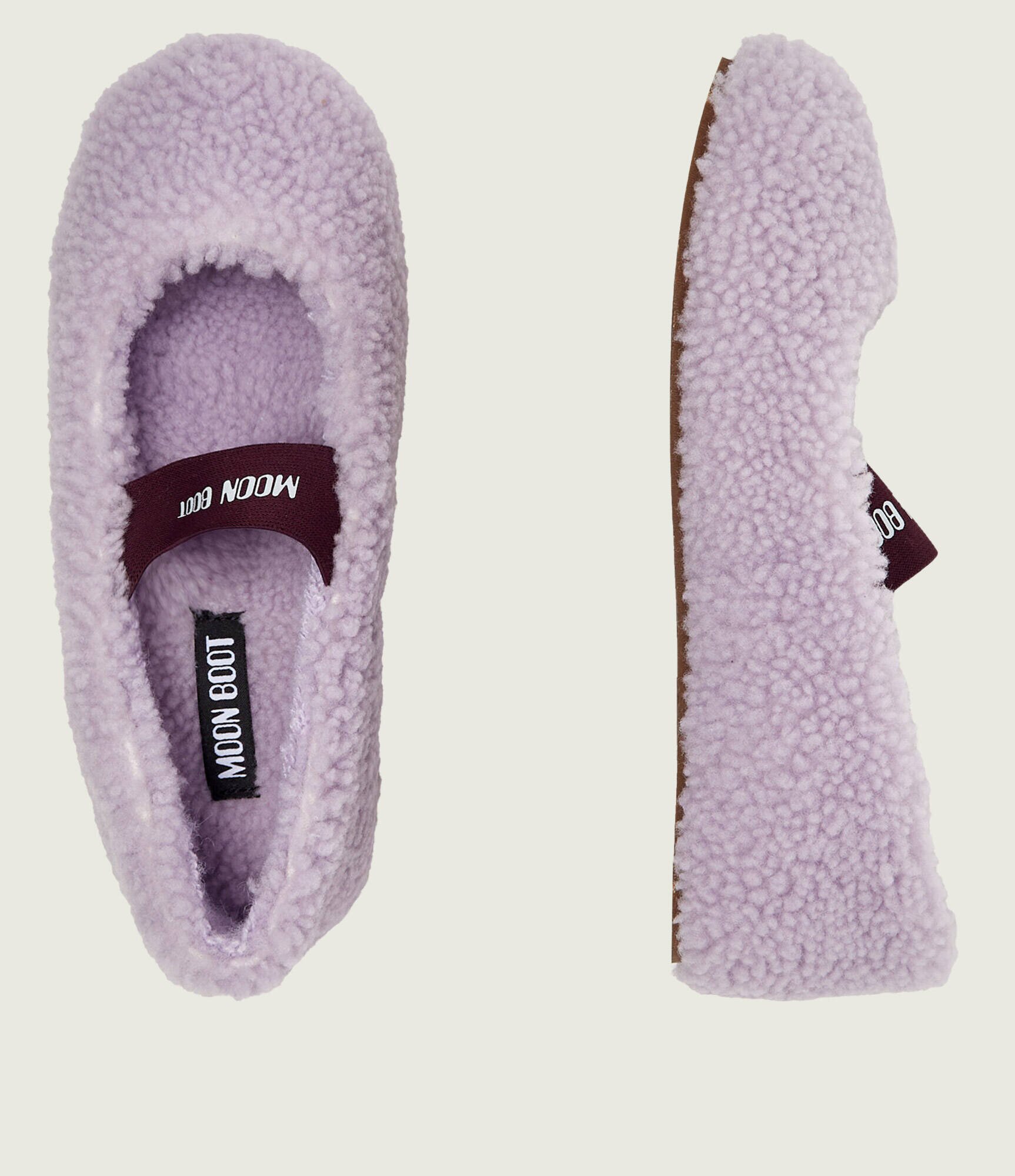 Moon Boot De lână balerini Mary Jane | shearling