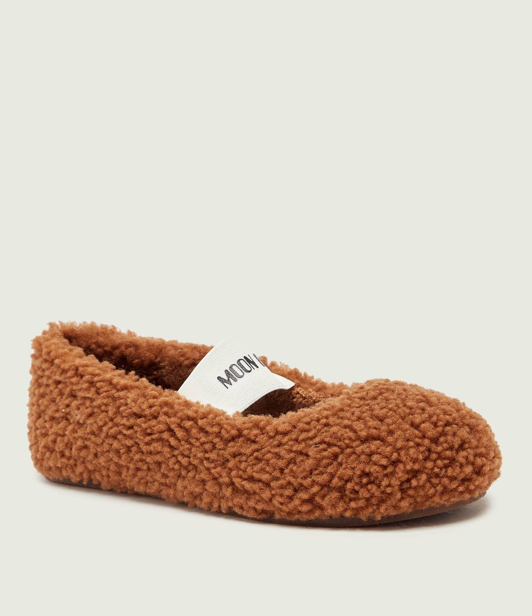 Moon Boot De lână balerini Mary Jane | shearling