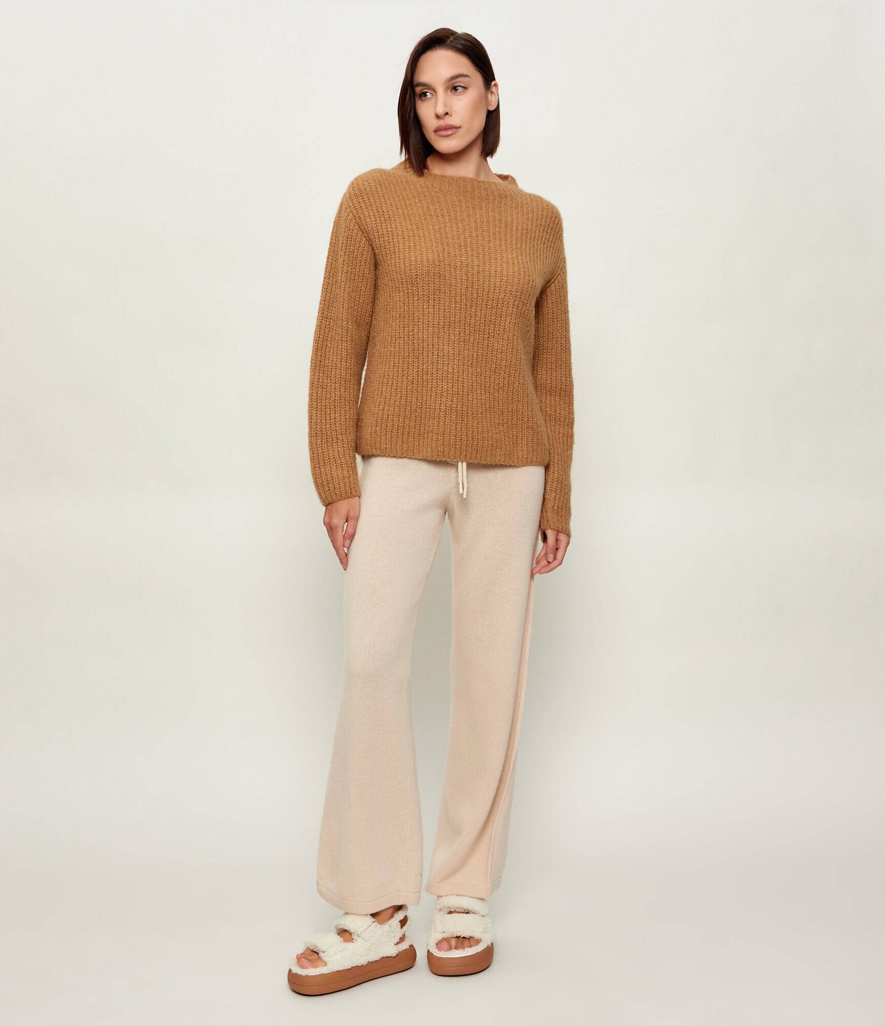Moon Boot De lână sandale | shearling