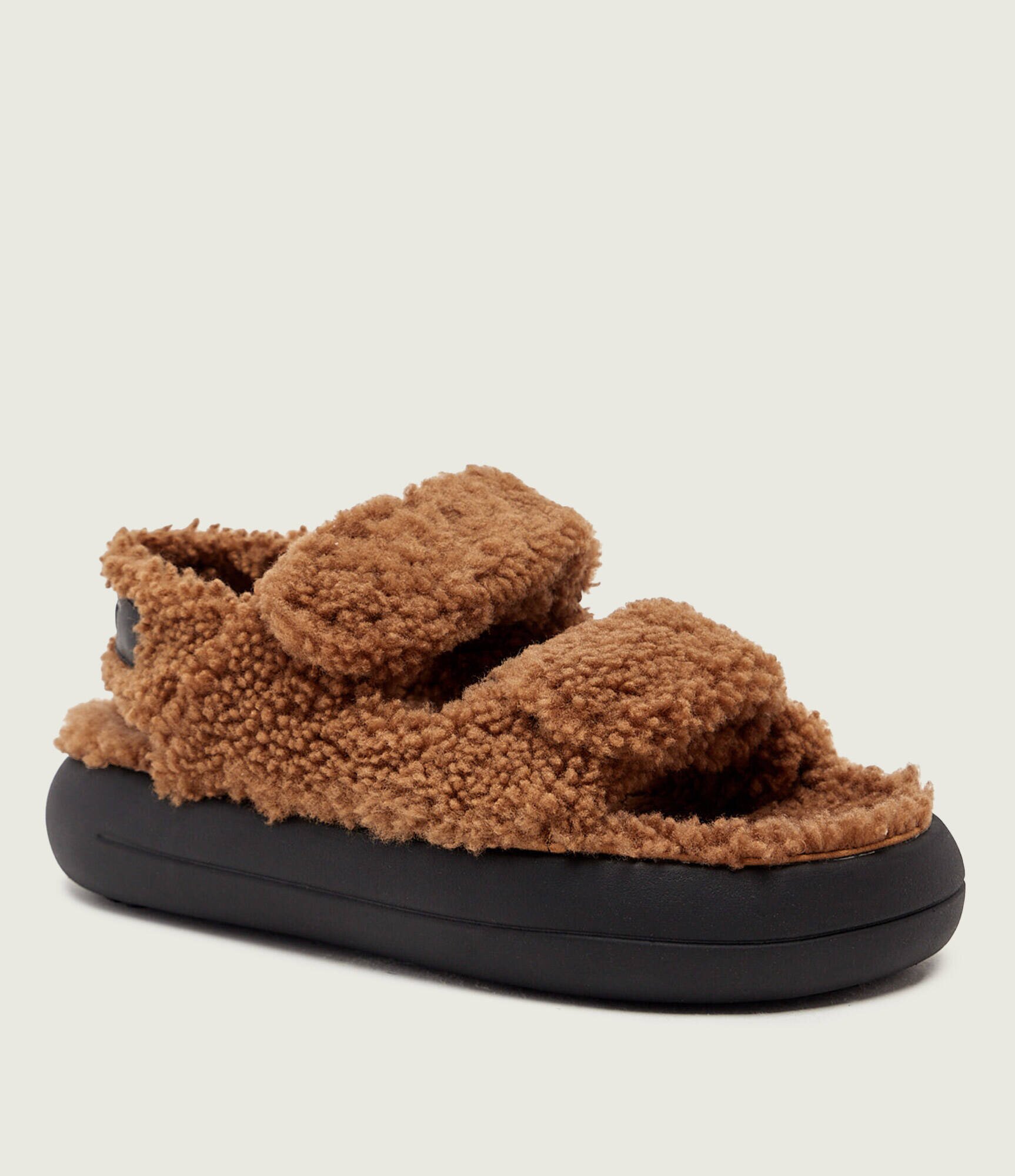 Moon Boot De lână sandale | shearling