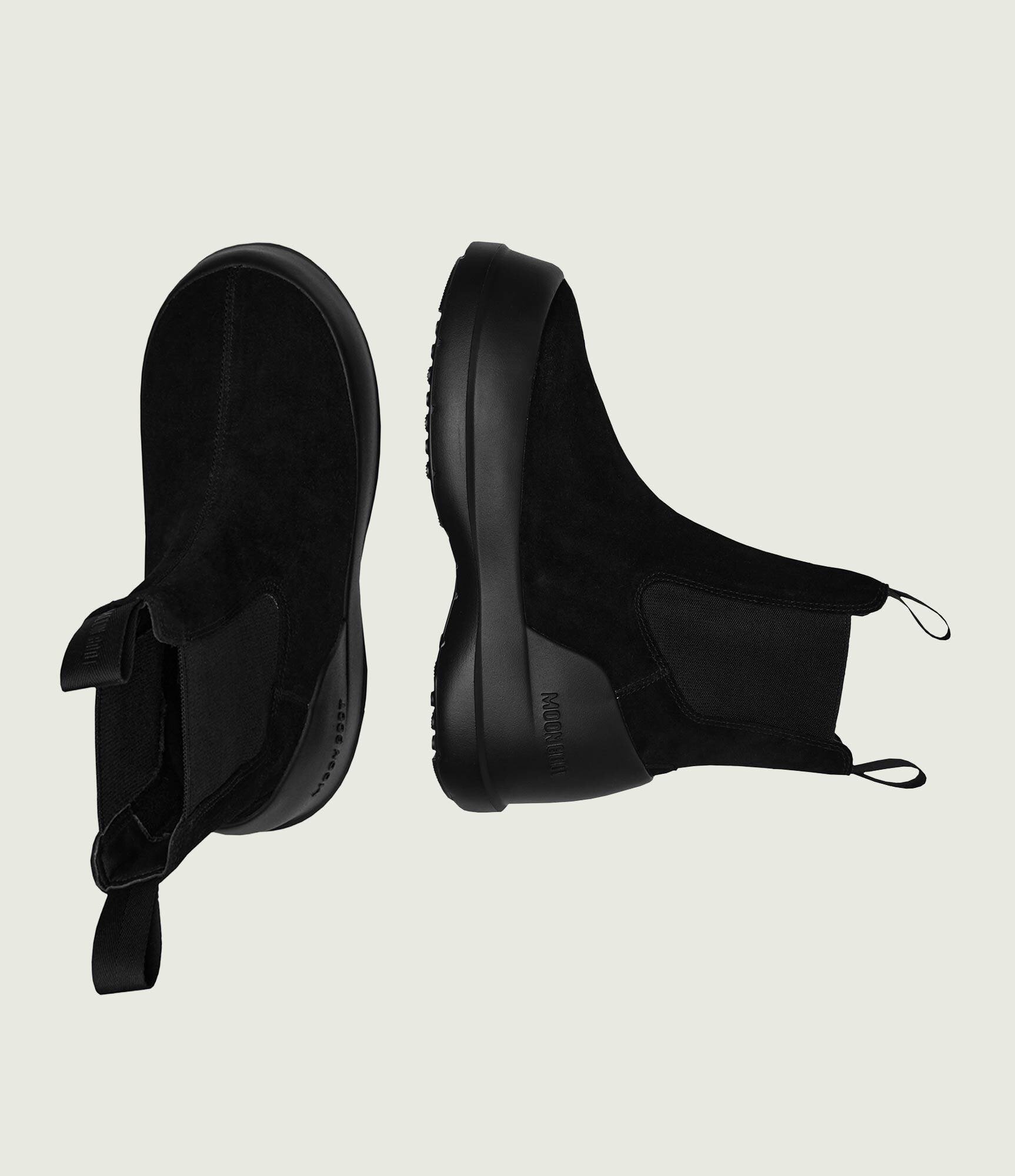 Moon Boot Ghete chelsea Luna | piele întoarsă