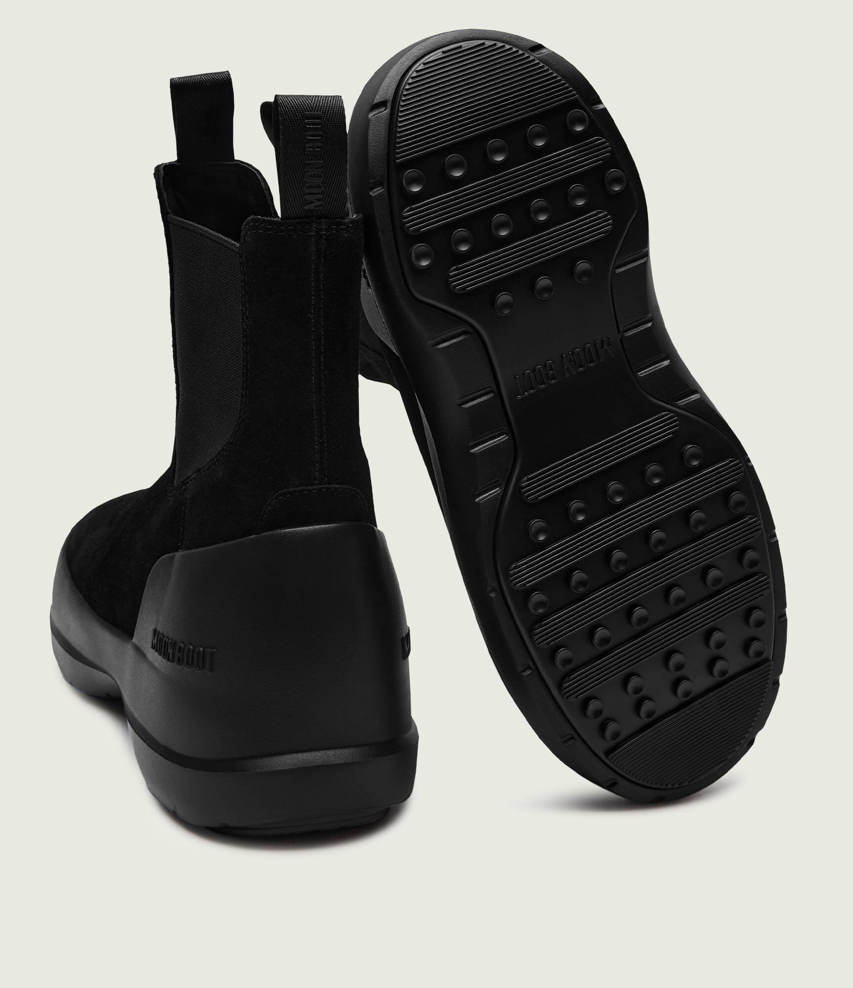 Moon Boot Ghete chelsea Luna | piele întoarsă