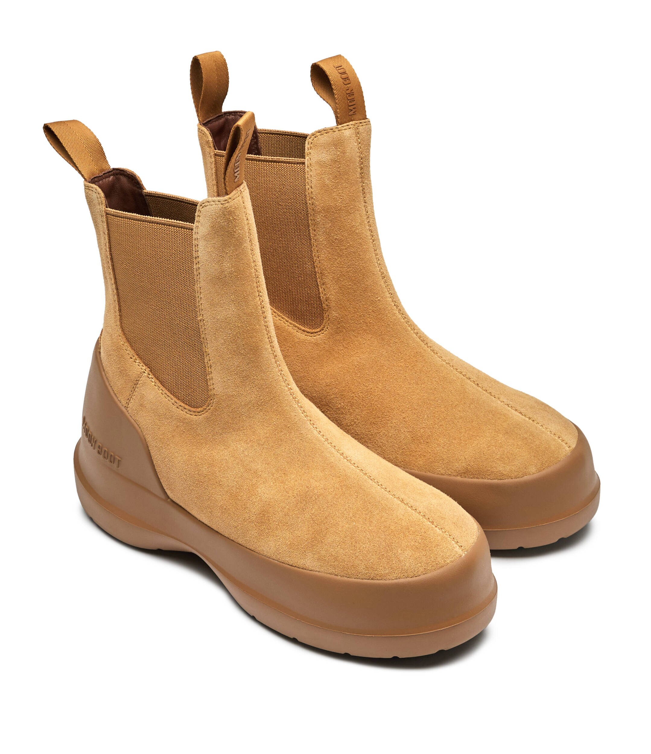 Moon Boot Ghete chelsea Luna | piele întoarsă