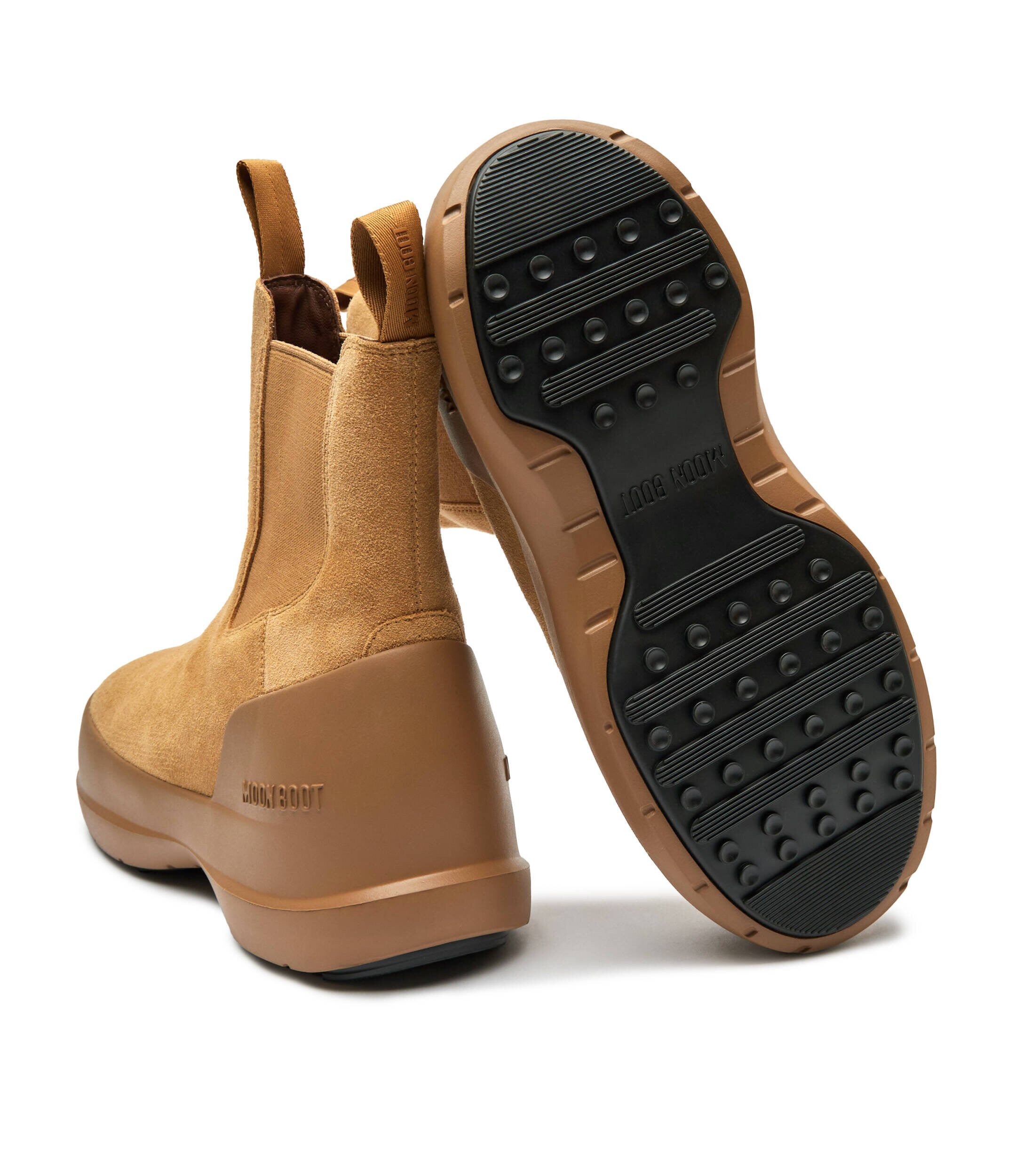 Moon Boot Ghete chelsea Luna | piele întoarsă