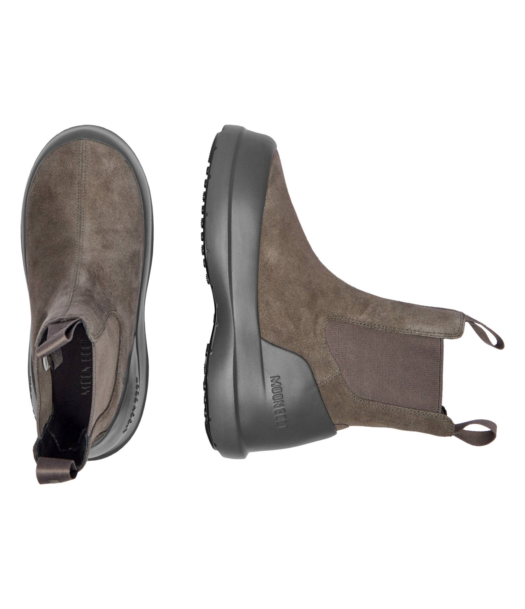 Moon Boot Ghete chelsea Luna | piele întoarsă